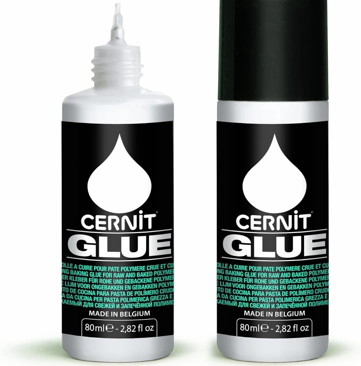 CERNIT CE3070080000C – Klej termoutwardzalny – klej do masy polimerowej – do łączenia kawałków masy – butelka 80 ml