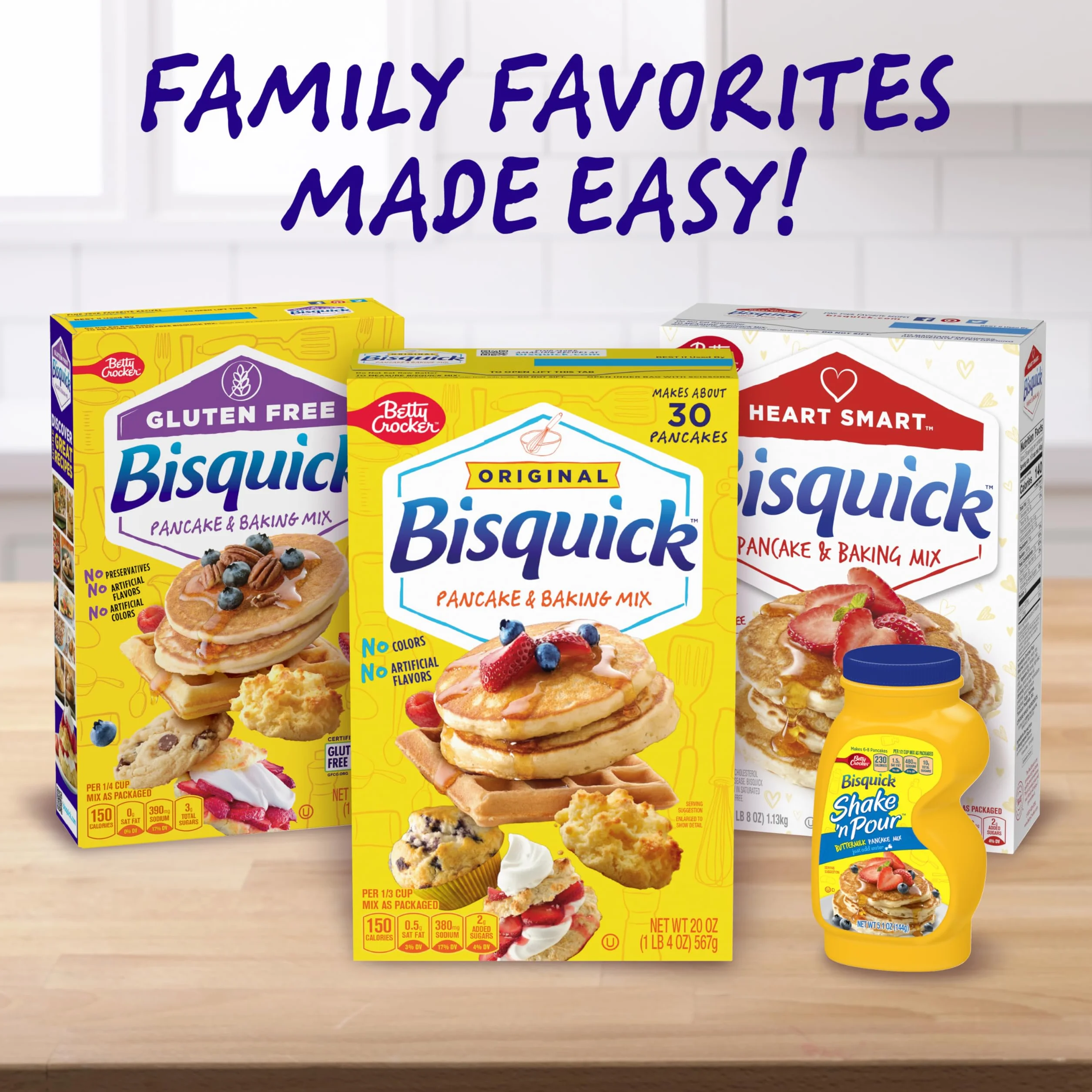 Betty Crocker Bisquick oryginalna mieszanka do naleśników i pieczenia 1,134 g
