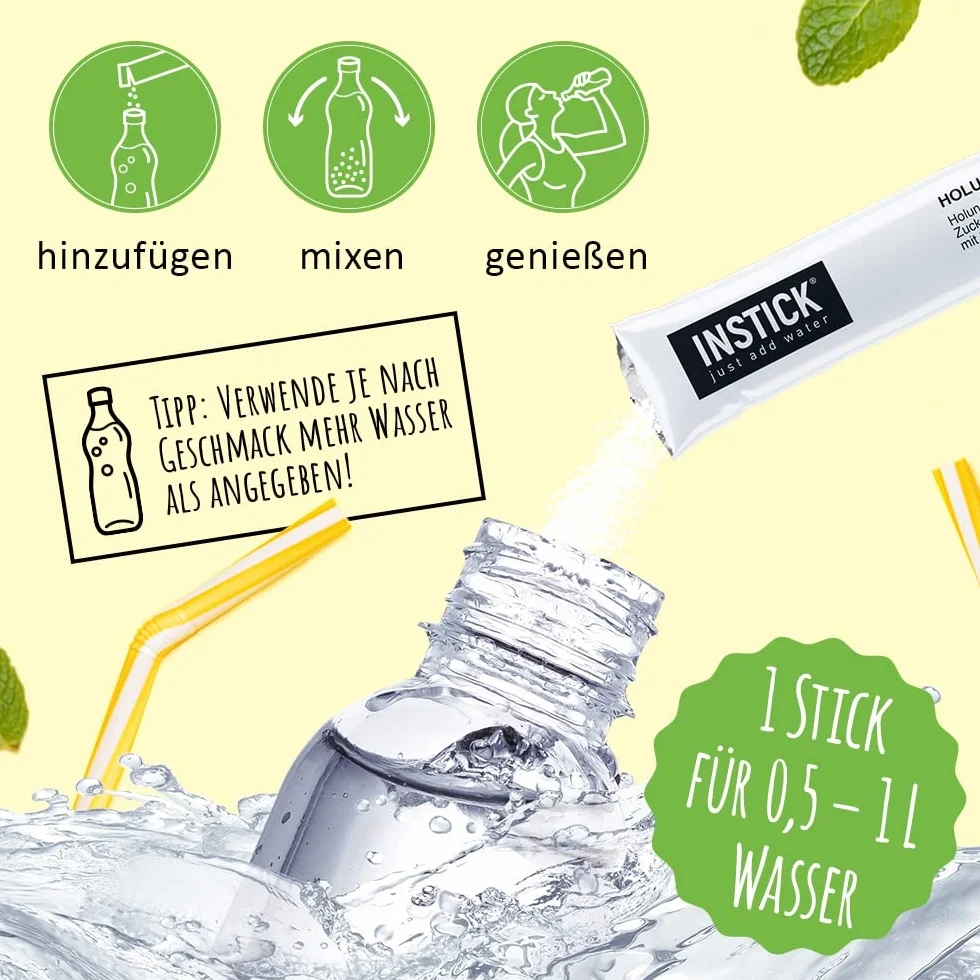 Instick Napój instant bez cukru Tropical proszek wegański witamina C niskokaloryczny