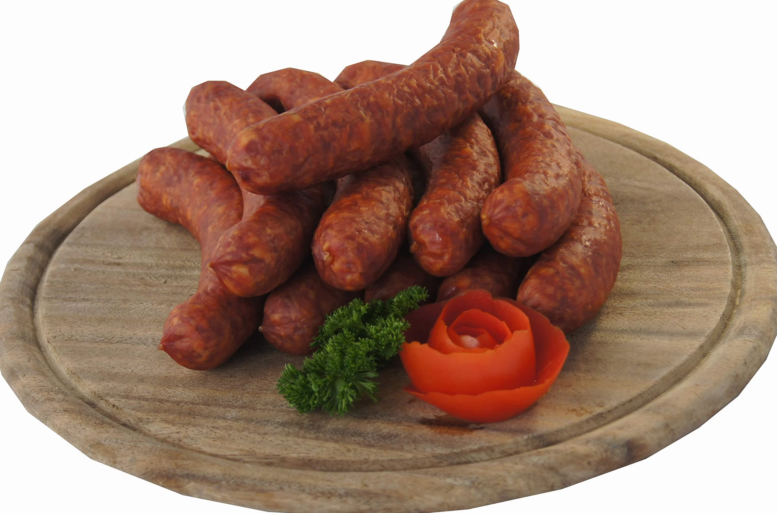 Kiełbaska z kminkiem, 10 x 100 g, przekąska premium
