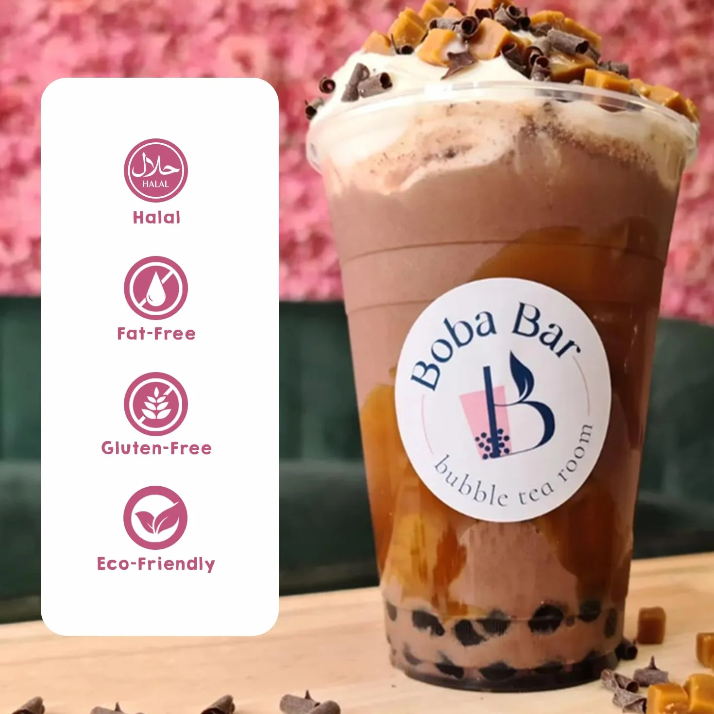 Milky Blast - Zestaw do Herbaty z Bąbelkami Mlecznymi | 8 Smaków, 8 - Boba i Galaretka, Perły Tapioki (Serwuje 8) | Torebki Zielonej Herbaty i Assam, 8 Słomek Boba