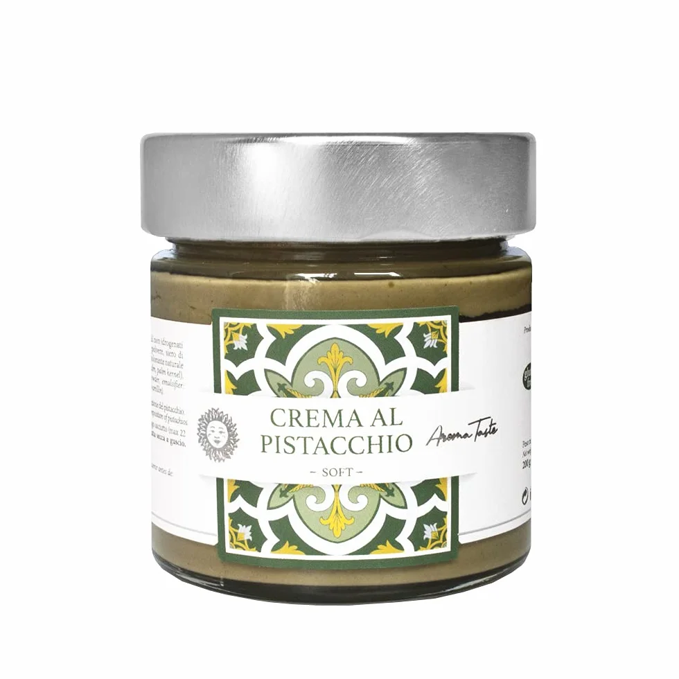 Pistachio Cream Made in Sicily Italian Artisan Gourmet Food 200 g