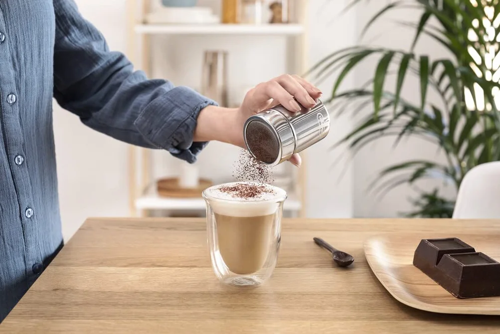 De'Longhi DLSC061 pojemnik do kakao ze stali nierdzewnej 175 ml srebrny