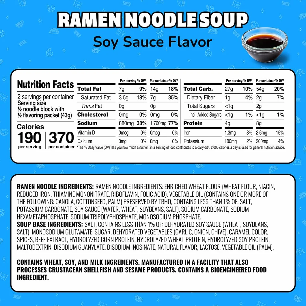 Maruchan Ramen, Oriental, 3-Ounce Packages (Pack of 24) by Maruchan