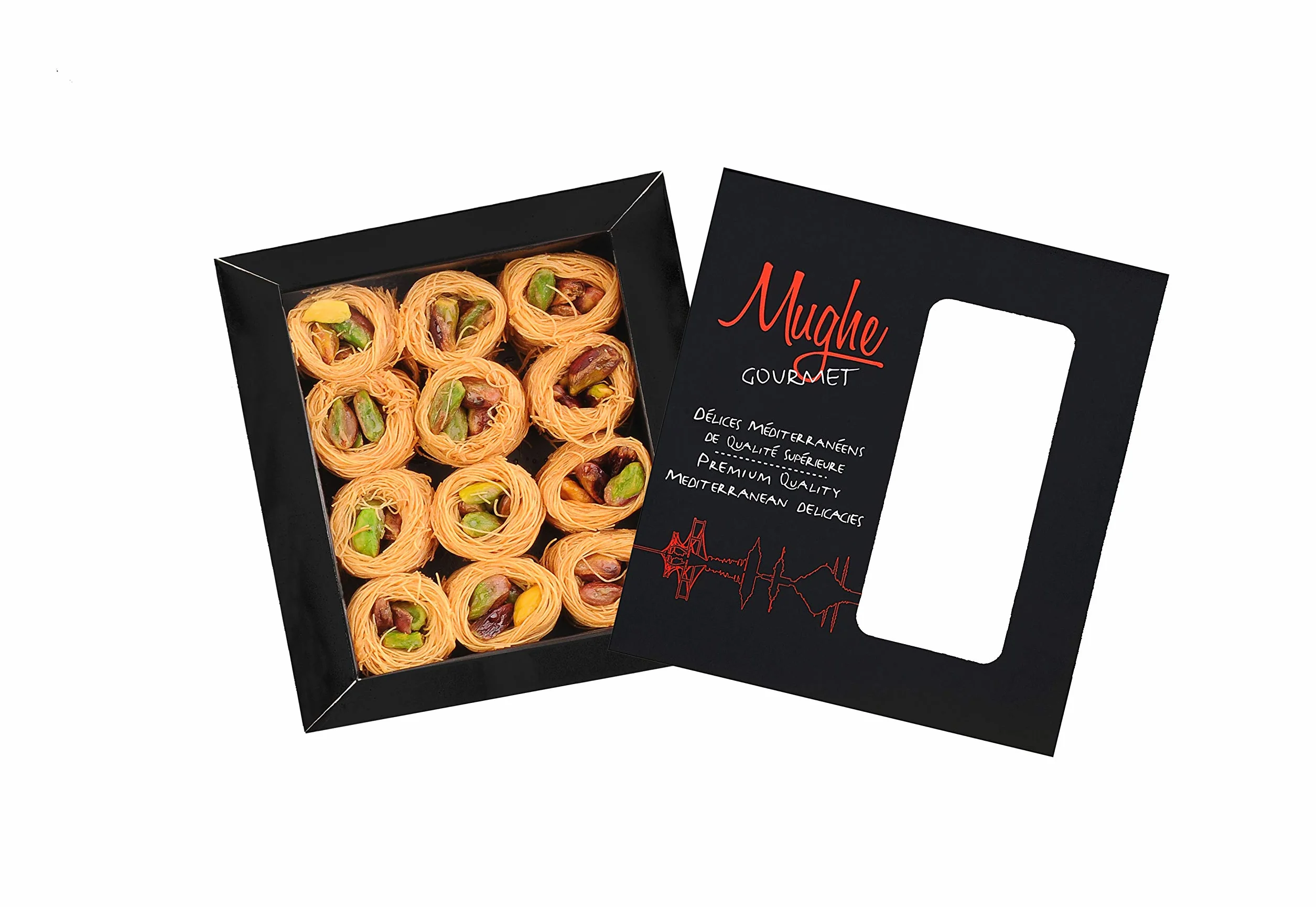 Mughe Gourmet Baklava Esh El Bulbul turecka mieszanka deserowa 150g