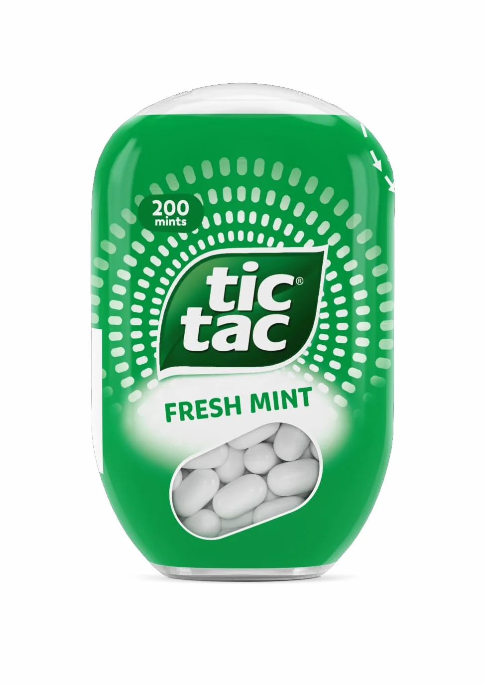 Ferrero tic tac Fresh Mint – drażetki o smaku mięty – 8 x 98 g opakowania