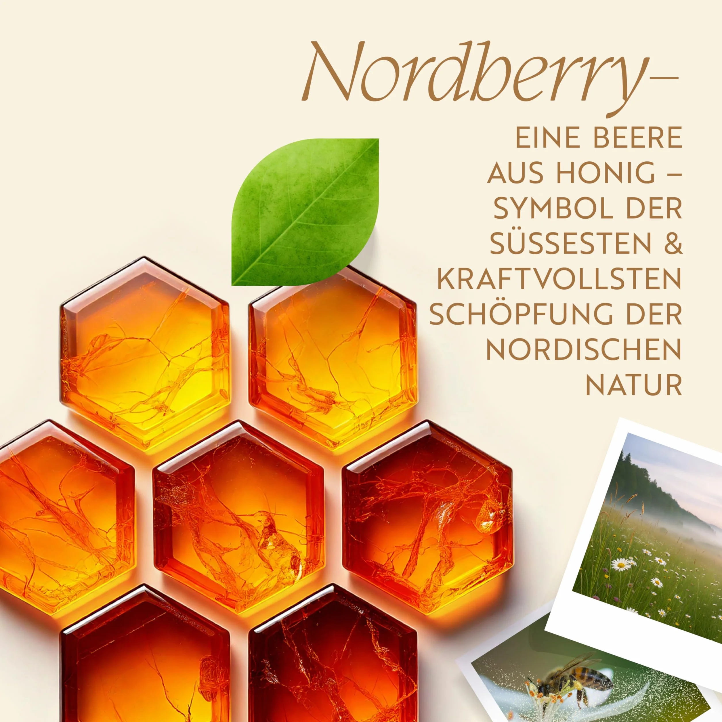Nordberry 1 kg surowy miód wielokwiatowy – czysty, naturalny i niefiltrowany z Łotwy – (2 x 500 g)