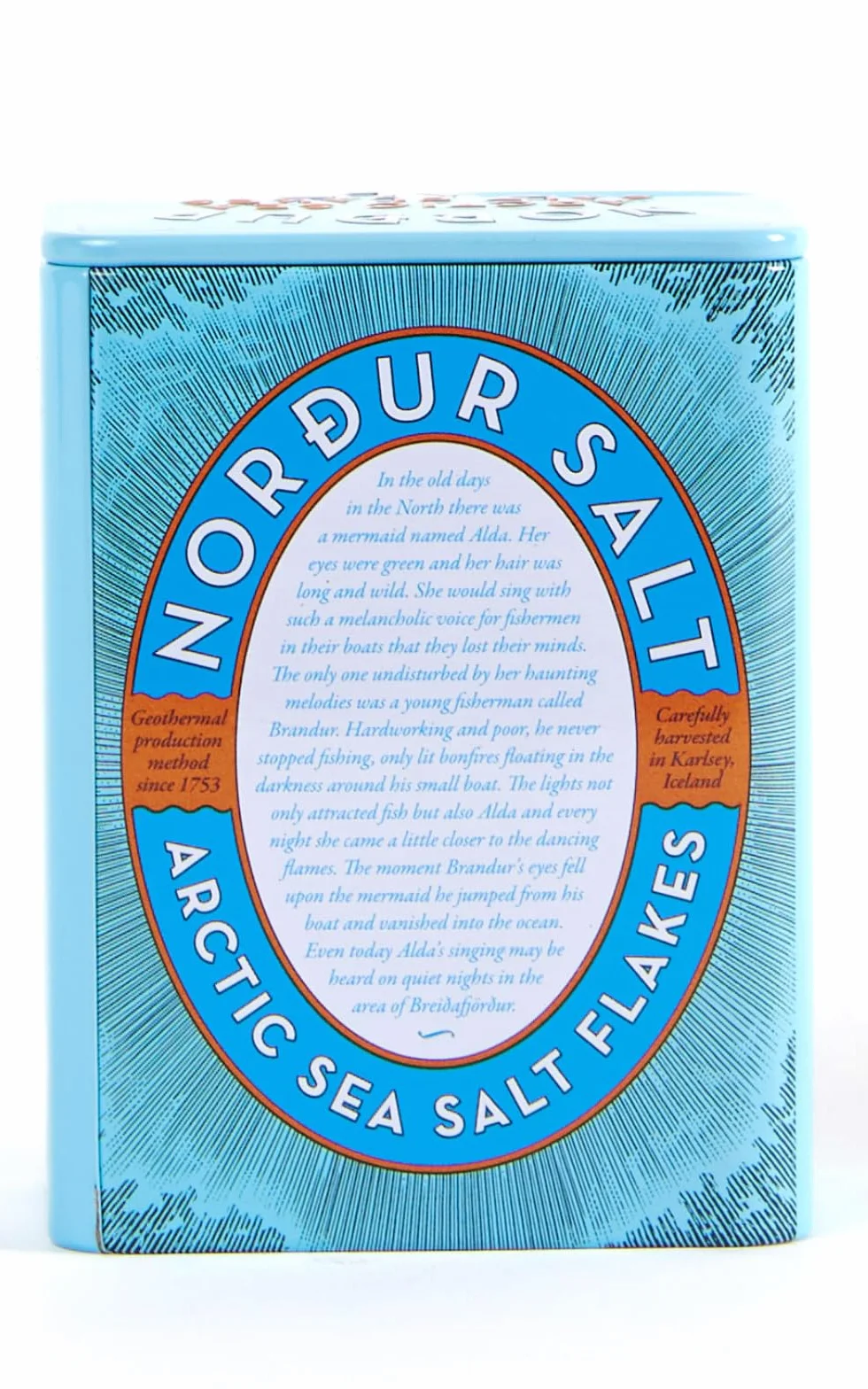Nordur Arctic Sea Salt Flakes Tin 4.4 OZ