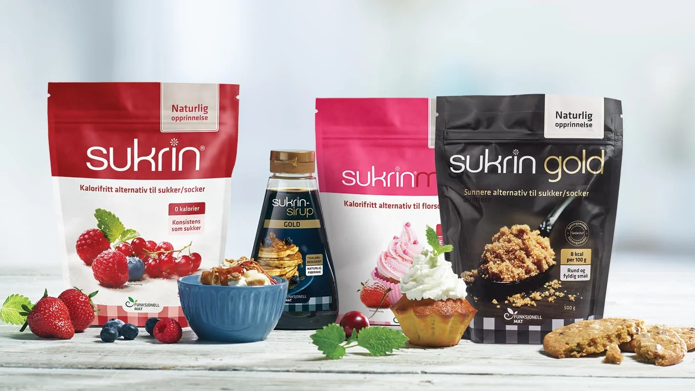 Sukrin Cukier puder (1:1) – naturalny substytut cukru, bezkaloryczny, niski indeks glikemiczny, z erytrytrytem i stewią – keto, o niskiej zawartości węglowodanów i wegański – idealny do gotowania i
