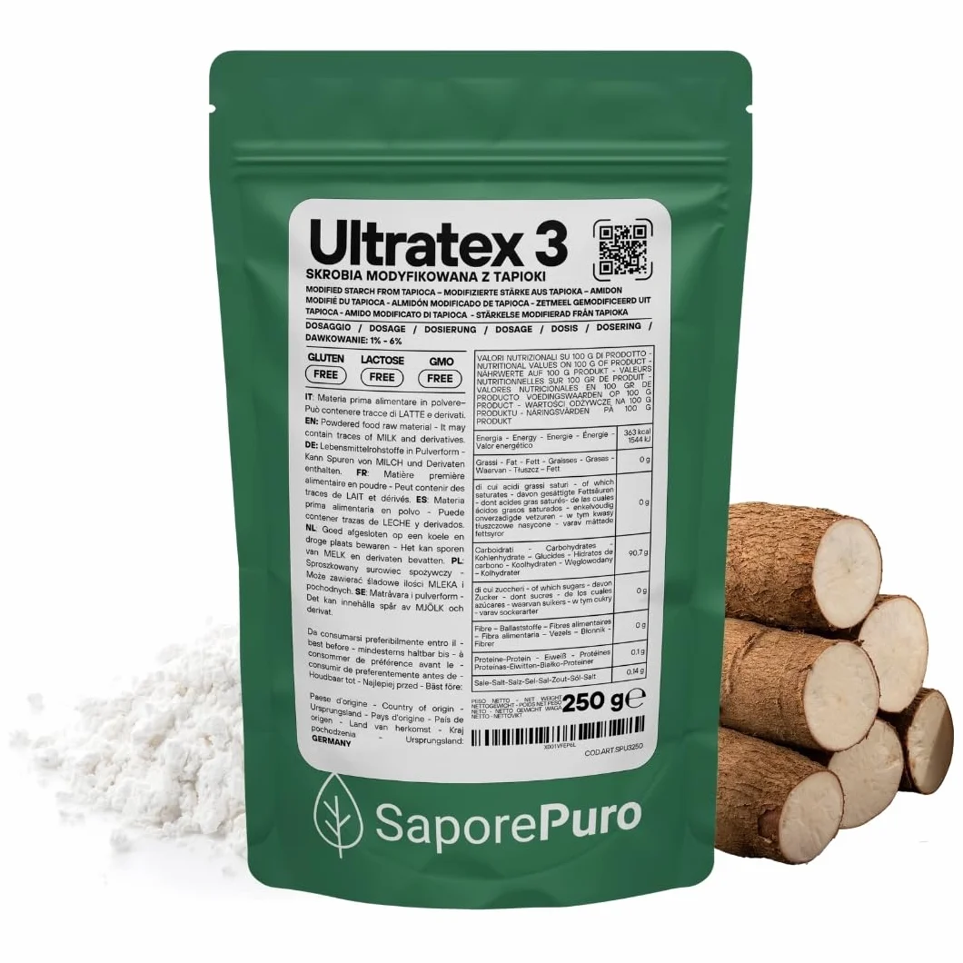 Saporepuro Ultratex 3 250 gr Skrobia Modyfikowana Tapioką