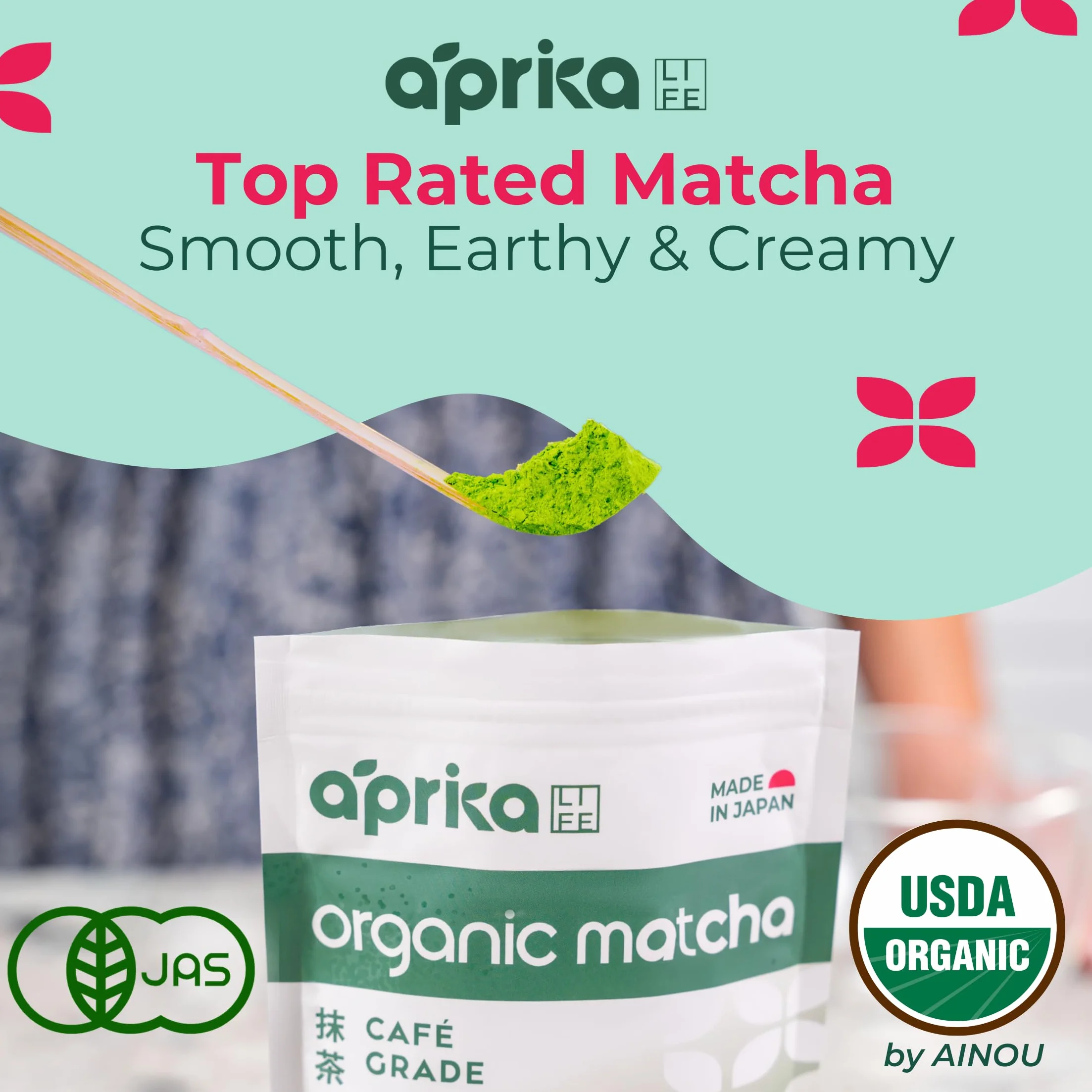 Japońska Matcha w proszku Premium 100 g - AprikaLife