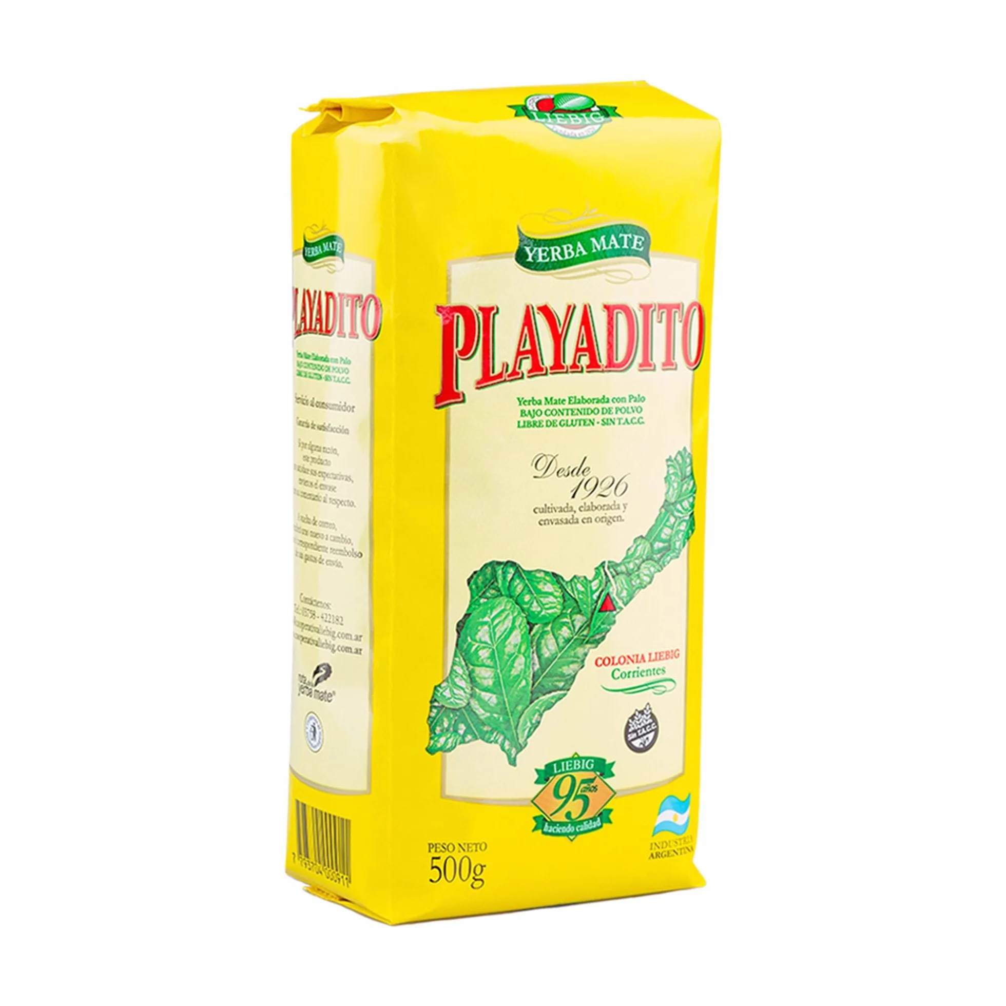Playadito Yerba Mate - z palosami (1 x 1000gr)