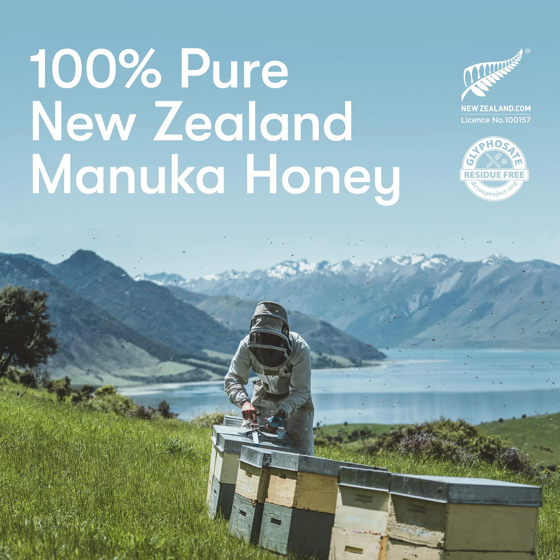 New Zealand Honey Co. Naturalny miód Manuka UMF 20+ / MGO 829+ | 250g