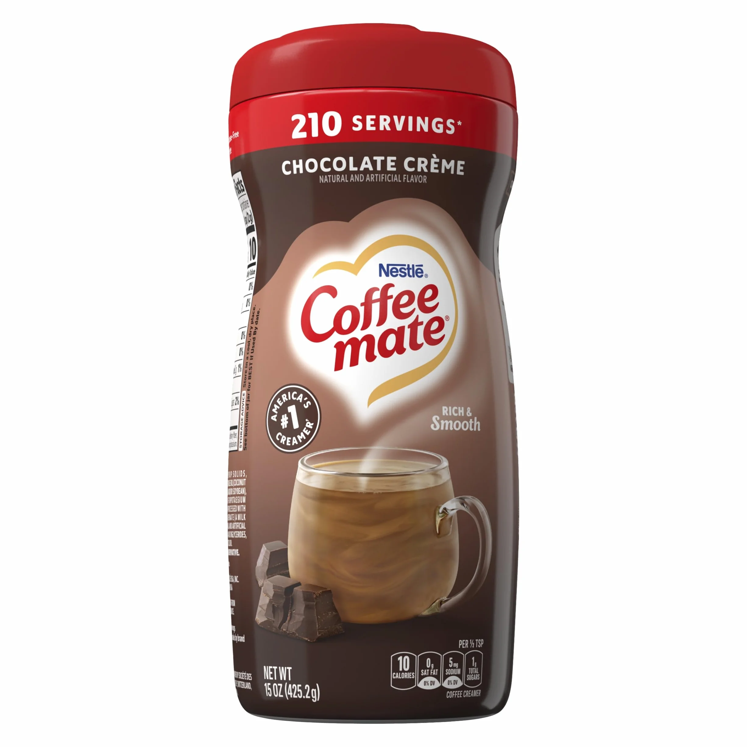 Nestle Coffee-Mate Creamy Chocolate, 1 opakowanie (1 x 425 g)