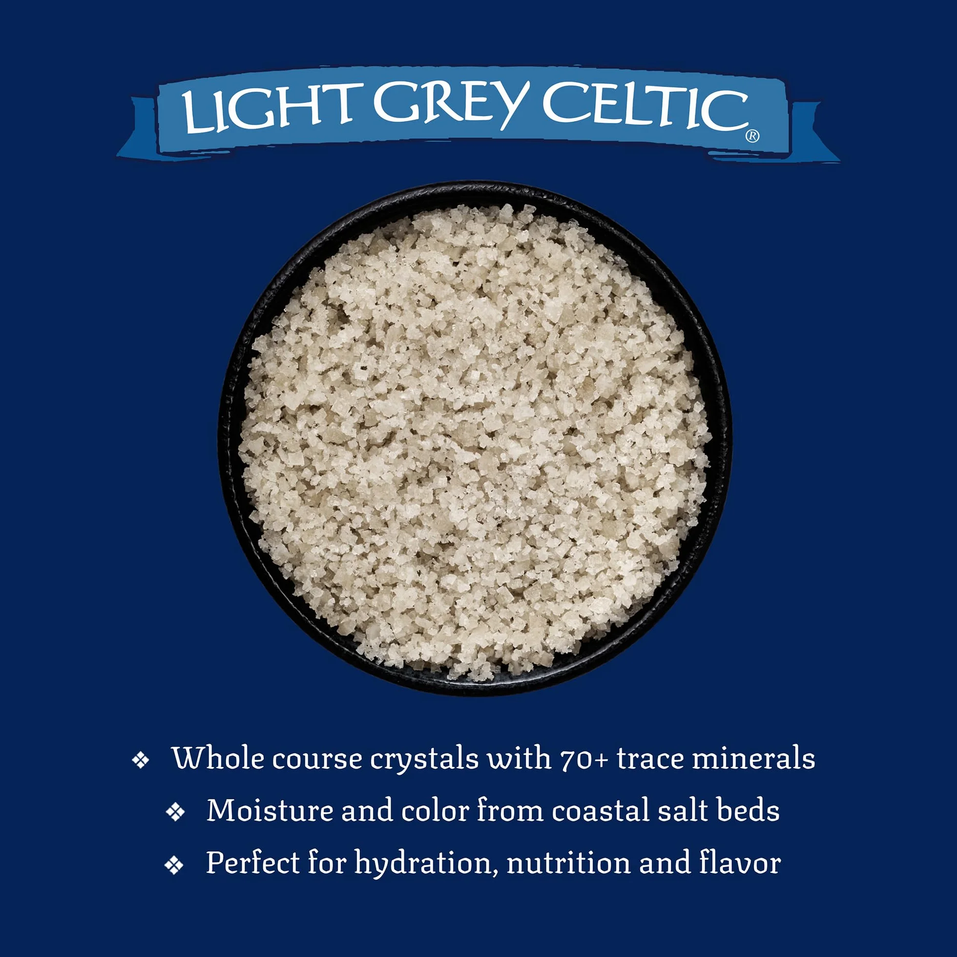 Celtic Sea Salt Lt Grey Pou, 0,3 kg