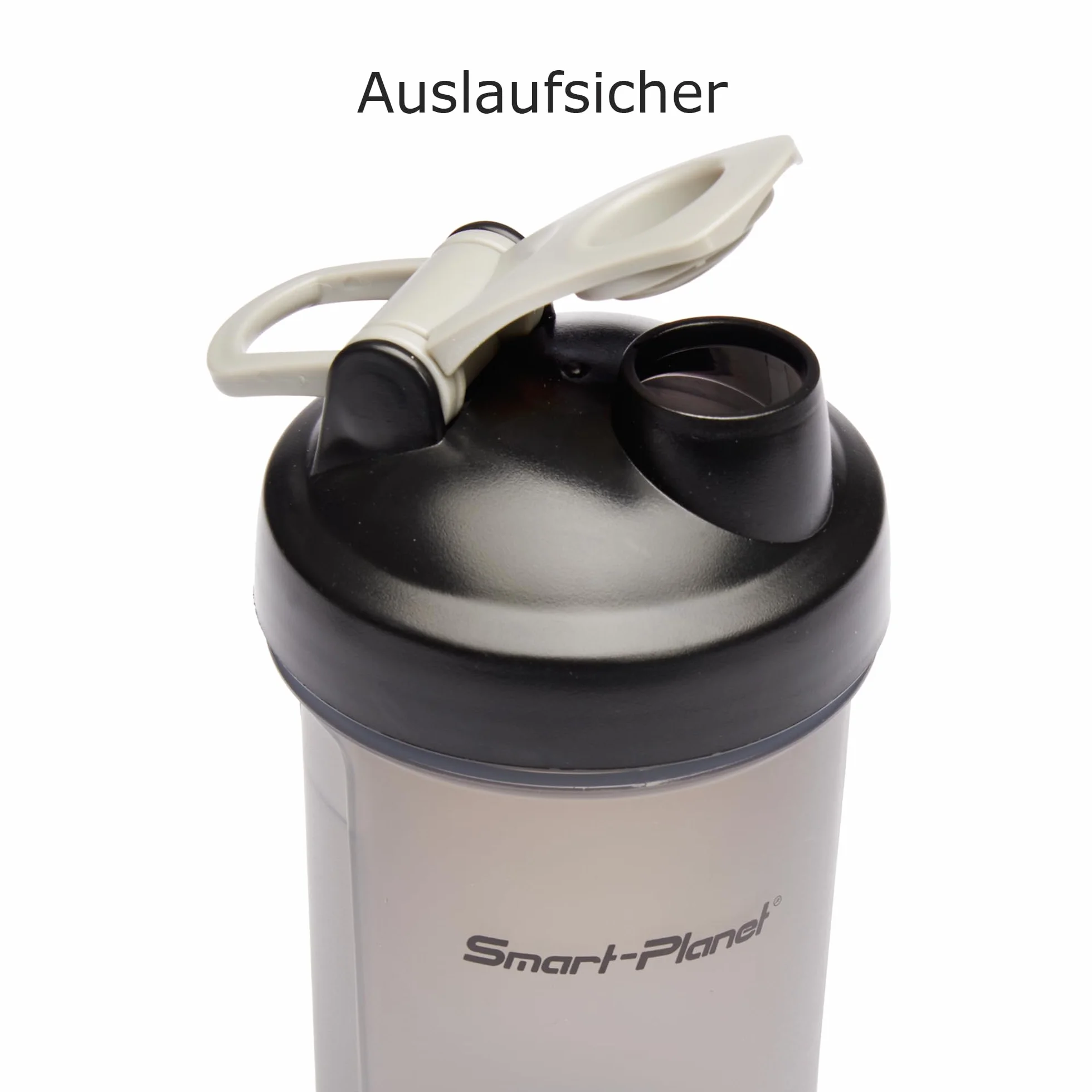 Smart-Planet Shaker 500 ml z przegródkami na suplementy, bez BPA, do mycia w zmywarce