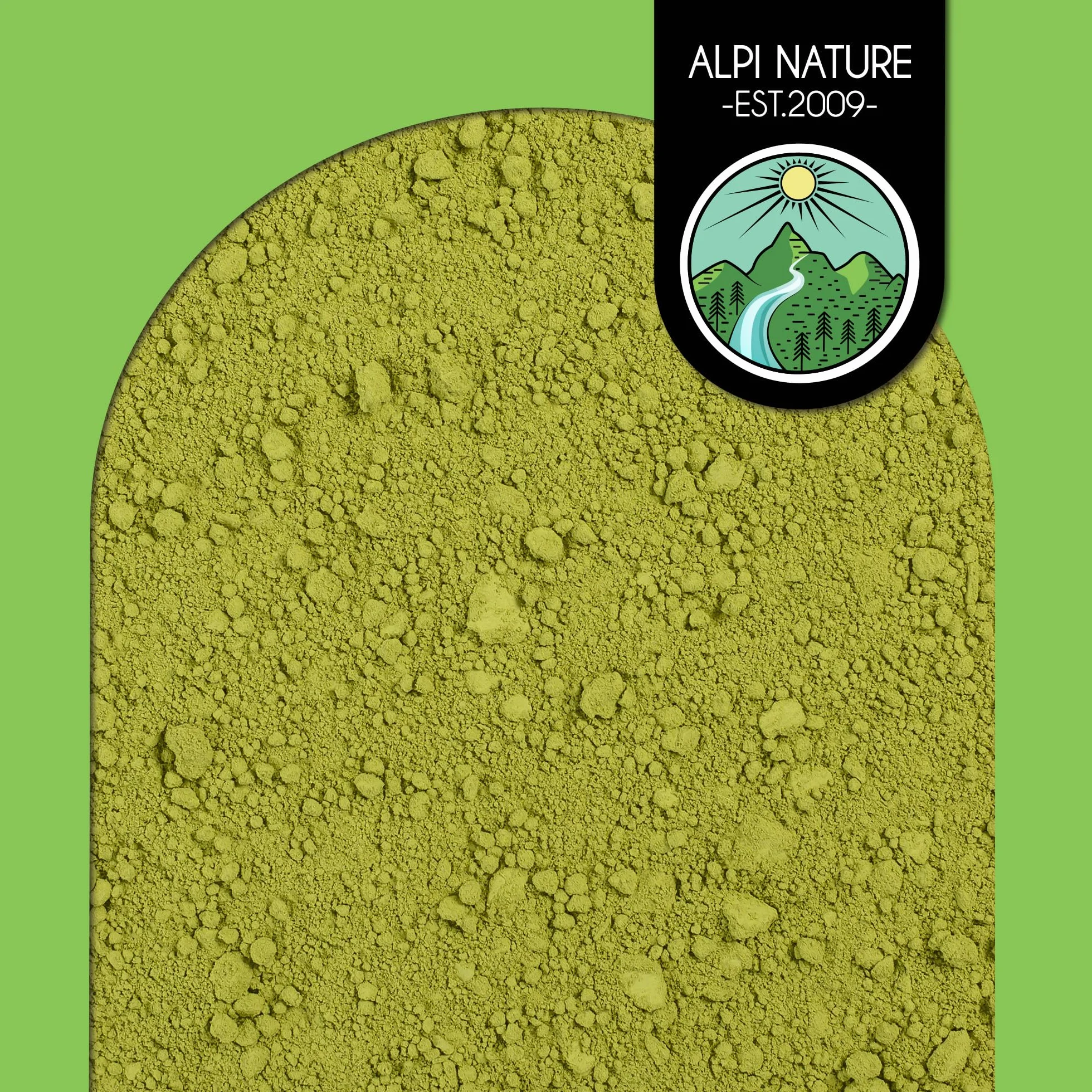 Alpi Nature Ekologiczna Matcha w Proszku 200g, Zielona Herbata Matcha Klasy Premium