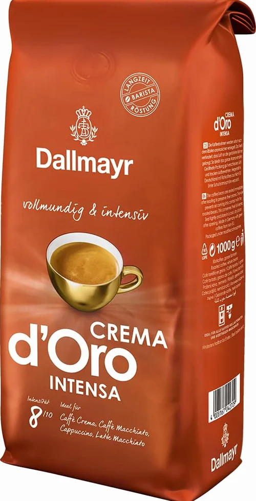 Dallmayr Crema D'Oro Intensa Kawa Ziarnista Arabica