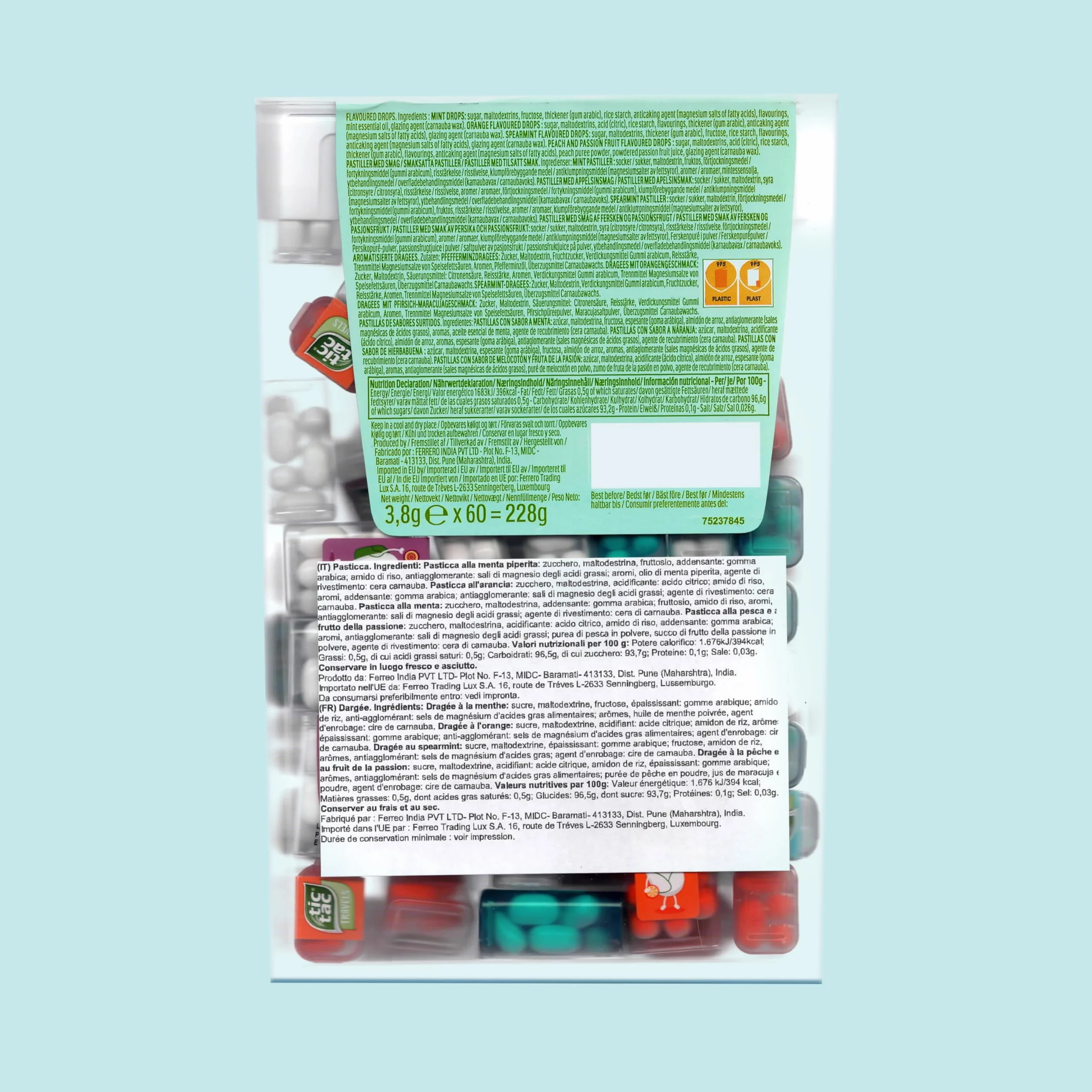 Tic Tac Lilliput 60 szt. 228 g