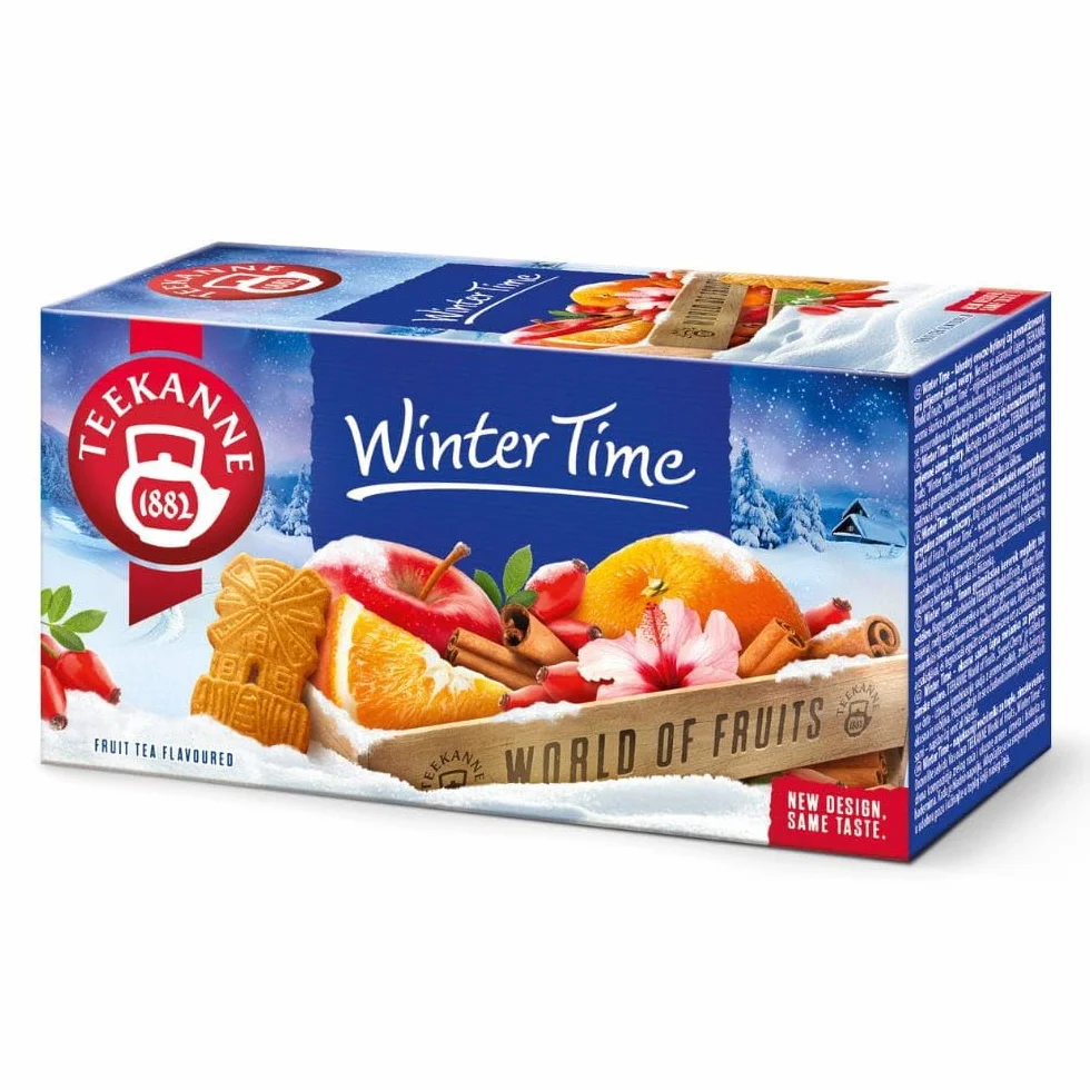Teekanne Winter Tea Collection "Fairy Tale" – 180 g | zestaw 4 x 20 torebek (prezent Dekond)