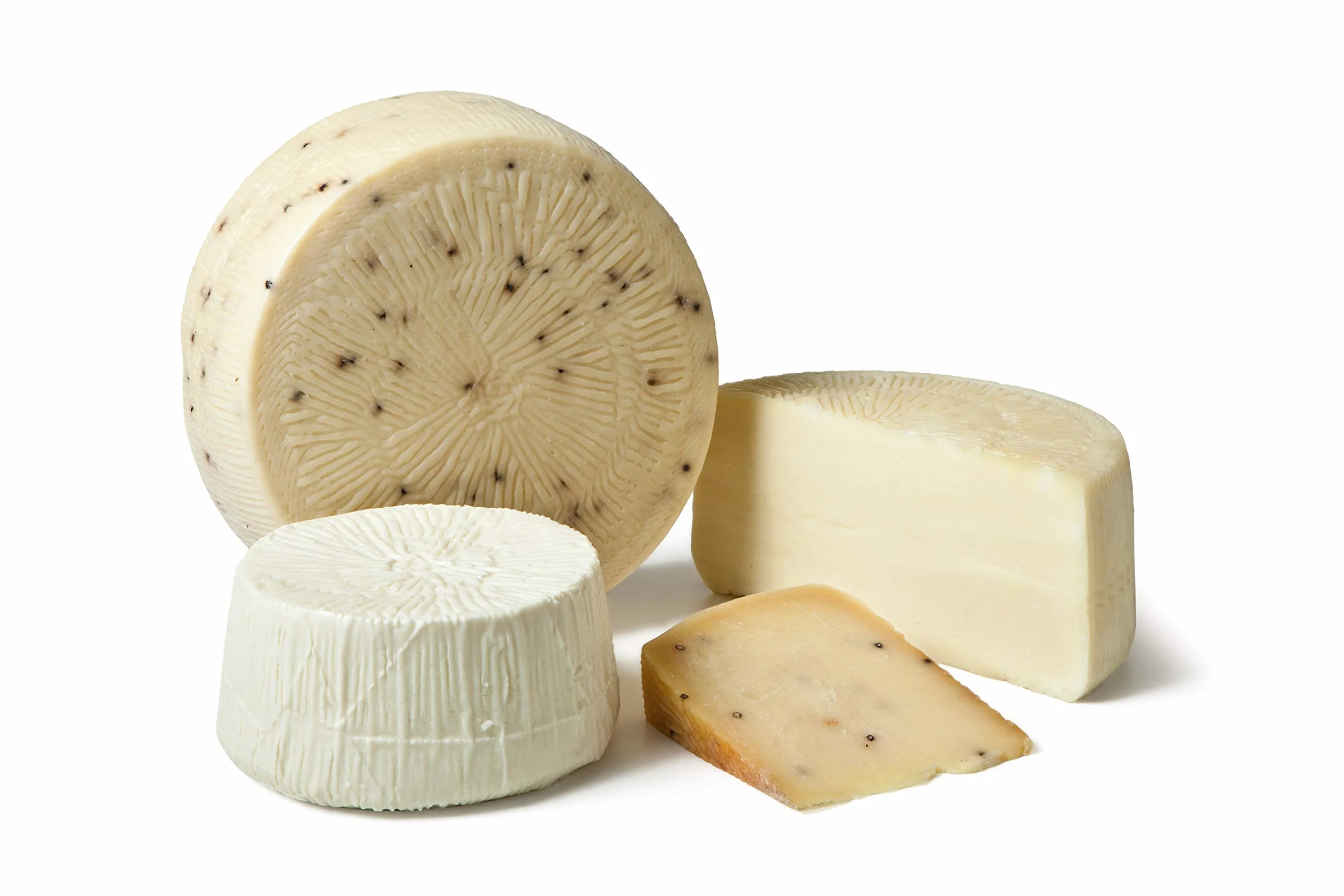 Italian cheese tasting box Smoked Provola 450g Salted Primo cheese with pepper 950g Pecorino Toscano DOP 450g Classic Caciocavallo 750g