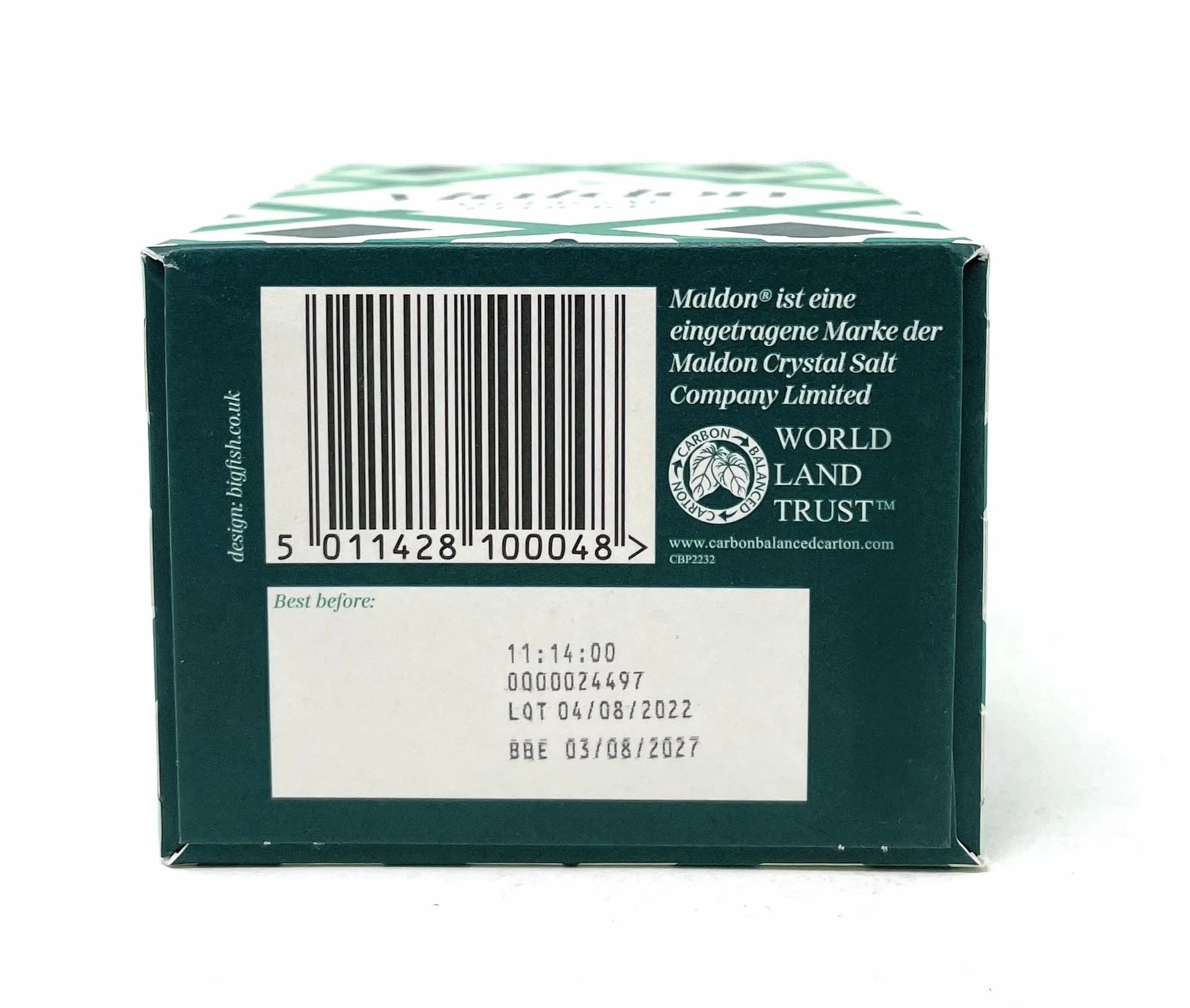 MALDON kryształowa sól morska, 250 ml