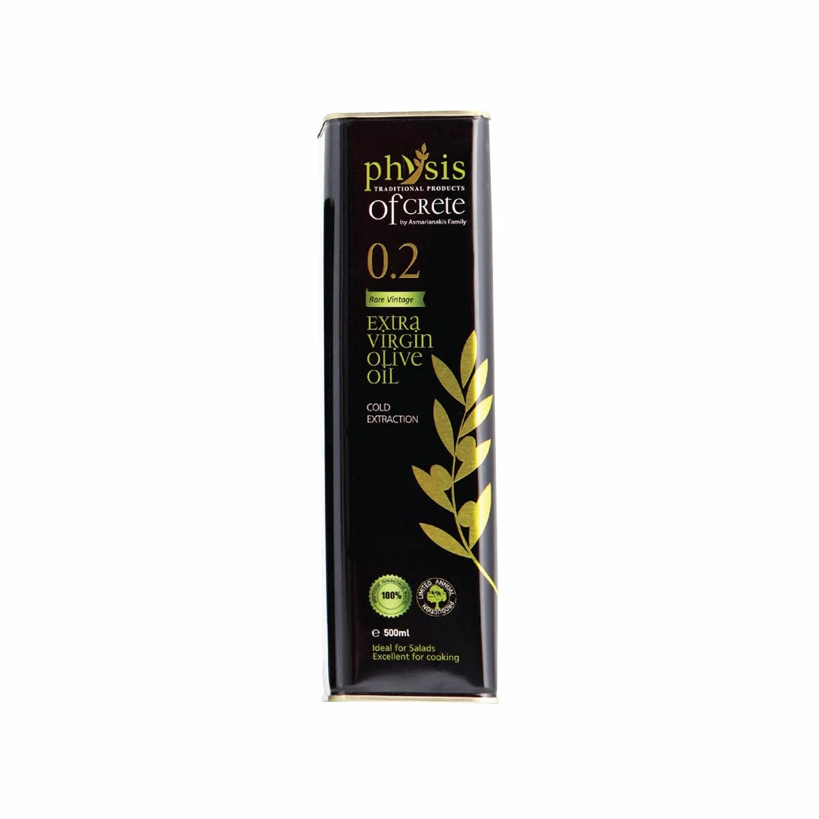 Oliwa Extra Virgin z Krety Koroneiki 0,2% Kwasowość 500 ml