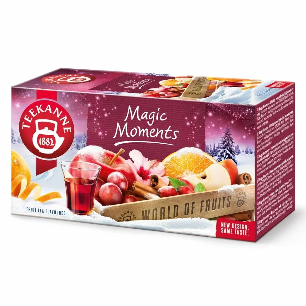 Teekanne Winter Tea Collection "Fairy Tale" – 180 g | zestaw 4 x 20 torebek (prezent Dekond)