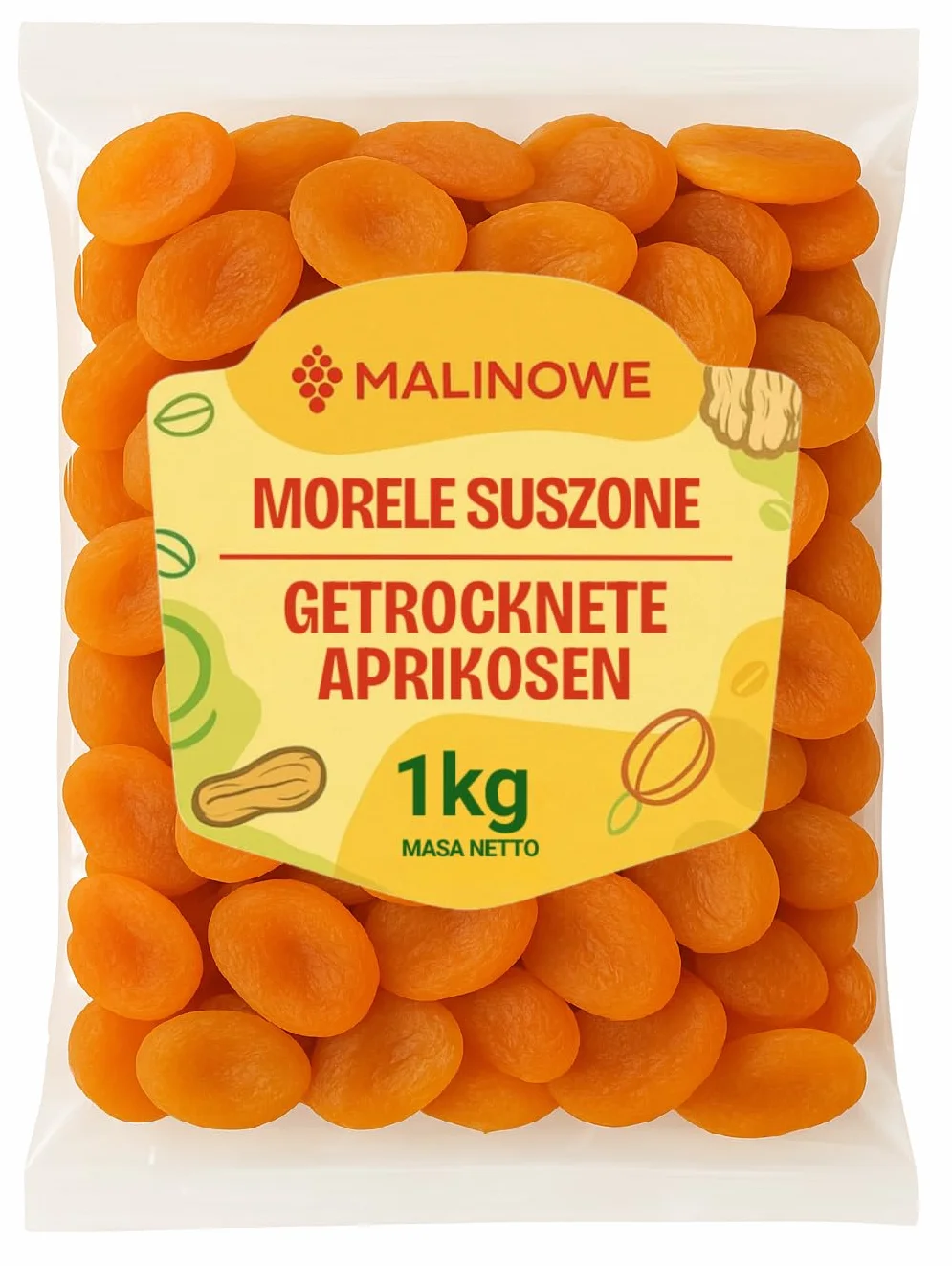 Suszona Morela Malinowa 1kg