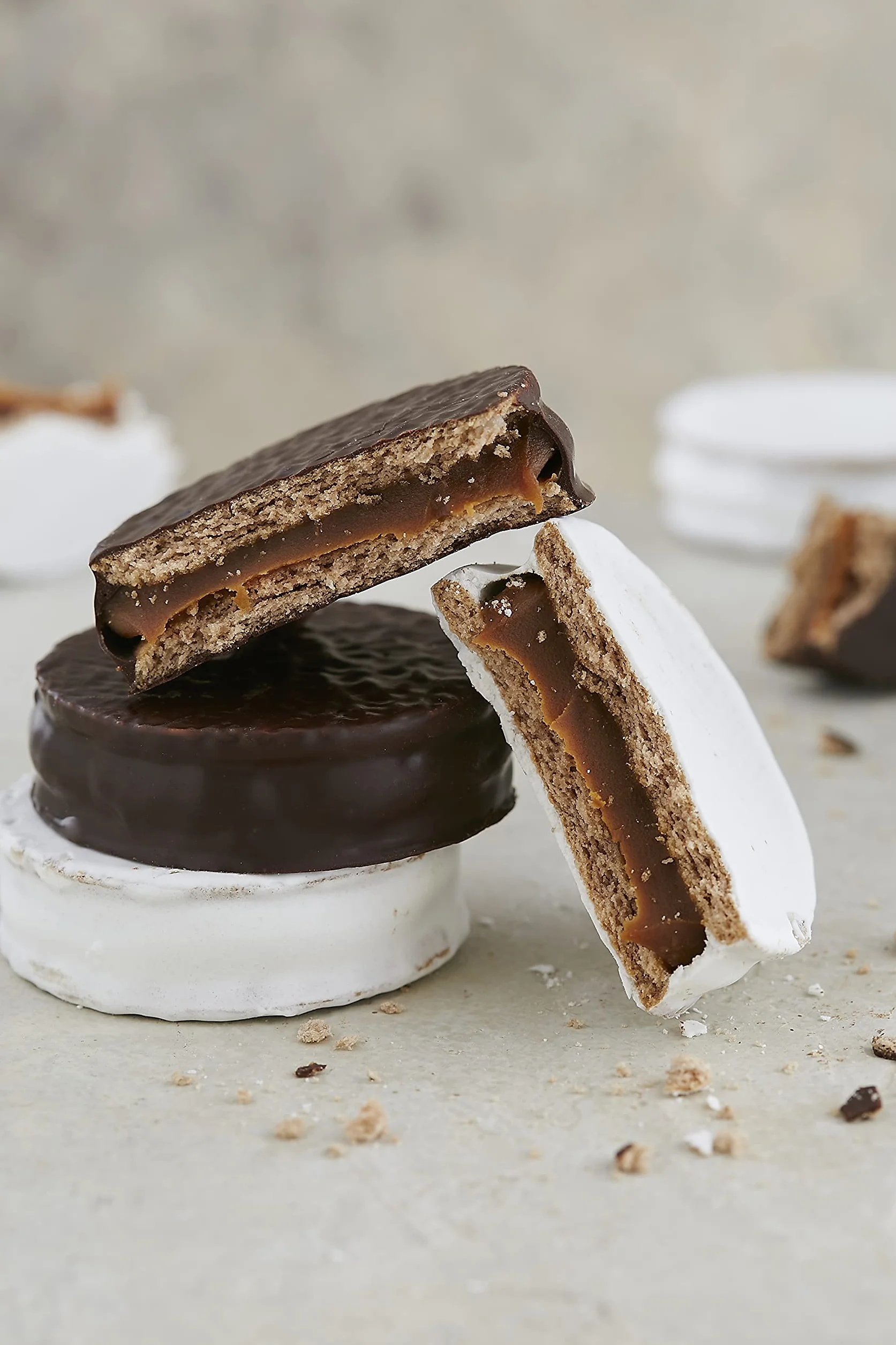 Havanna Alfajores z Czekoladą i Bezą 12 sztuk 612g