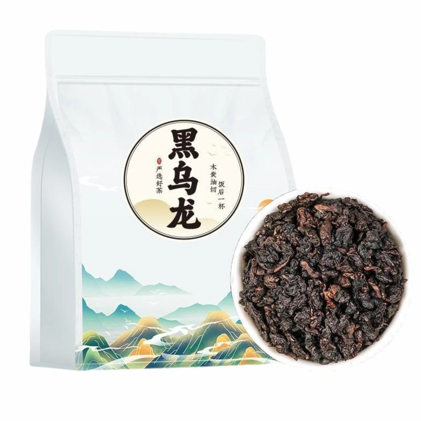 Mocny Aromat Ciemnej Herbaty Oolong - Słynna Chińska Palona Herbata Oolong 250g / 8,82oz Luźnej Herbaty Liściastej