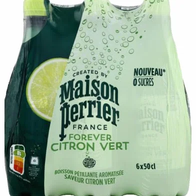 Maison Perrier forever Napój gazowy o smaku limonki 6x50cl