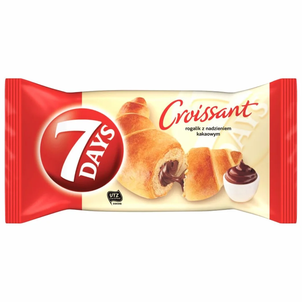 Rogalik z nadzieniem kakaowym 60 g