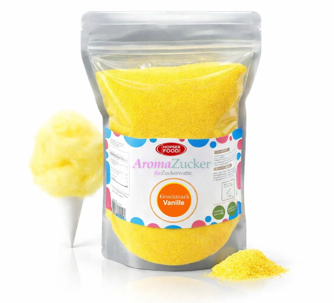 1 KG cukier kolorowy cukier aromatyzowany do waty cukrowej kolorowy |posmakować wanilii