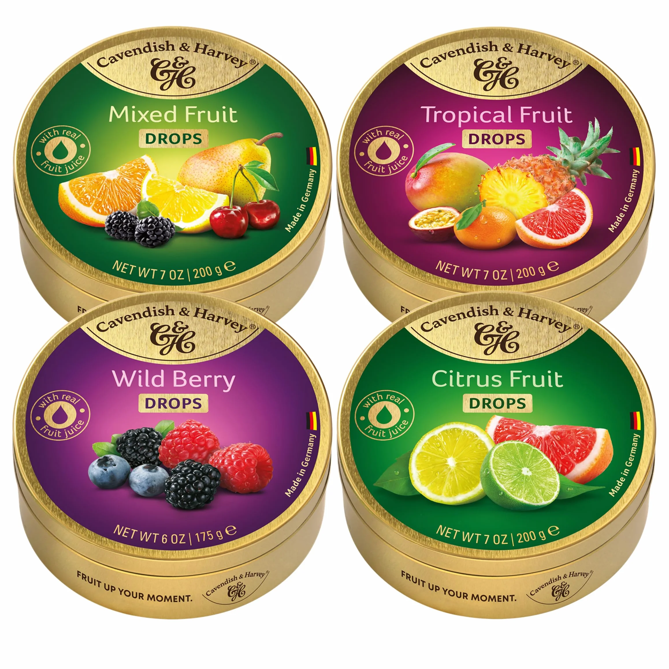 C&H FRUCHT-BUNDLE 4x200G/175G
