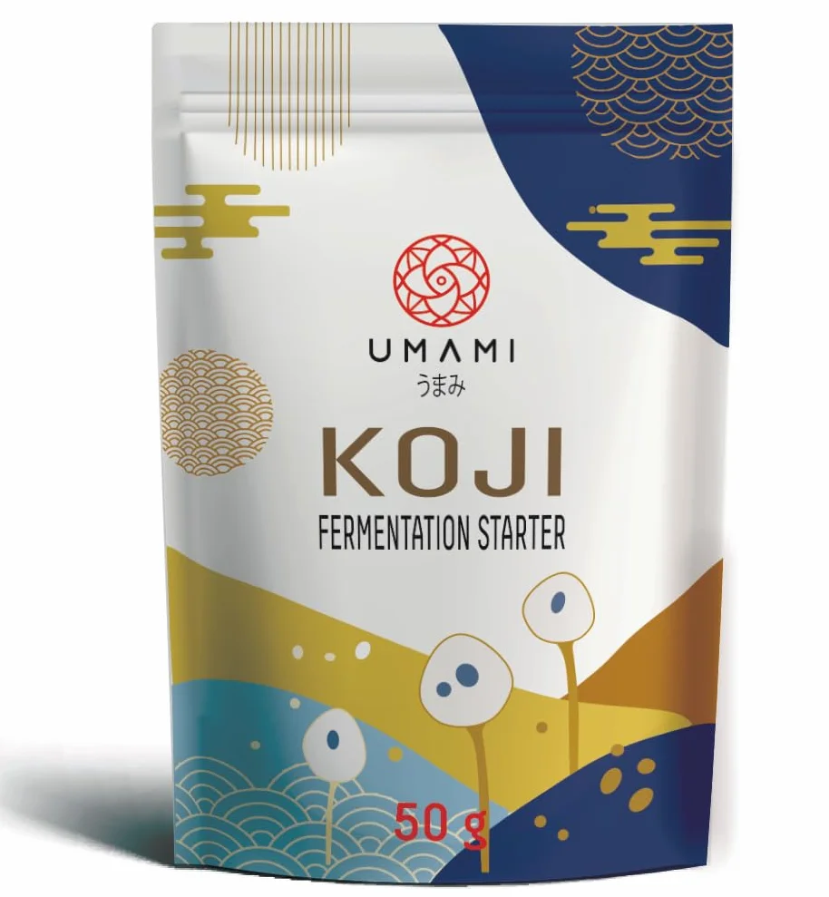 Ślady fermentacji Koji Kin do Miso, Sake, Soi i Amazake, 50 g, importowane z Japonii