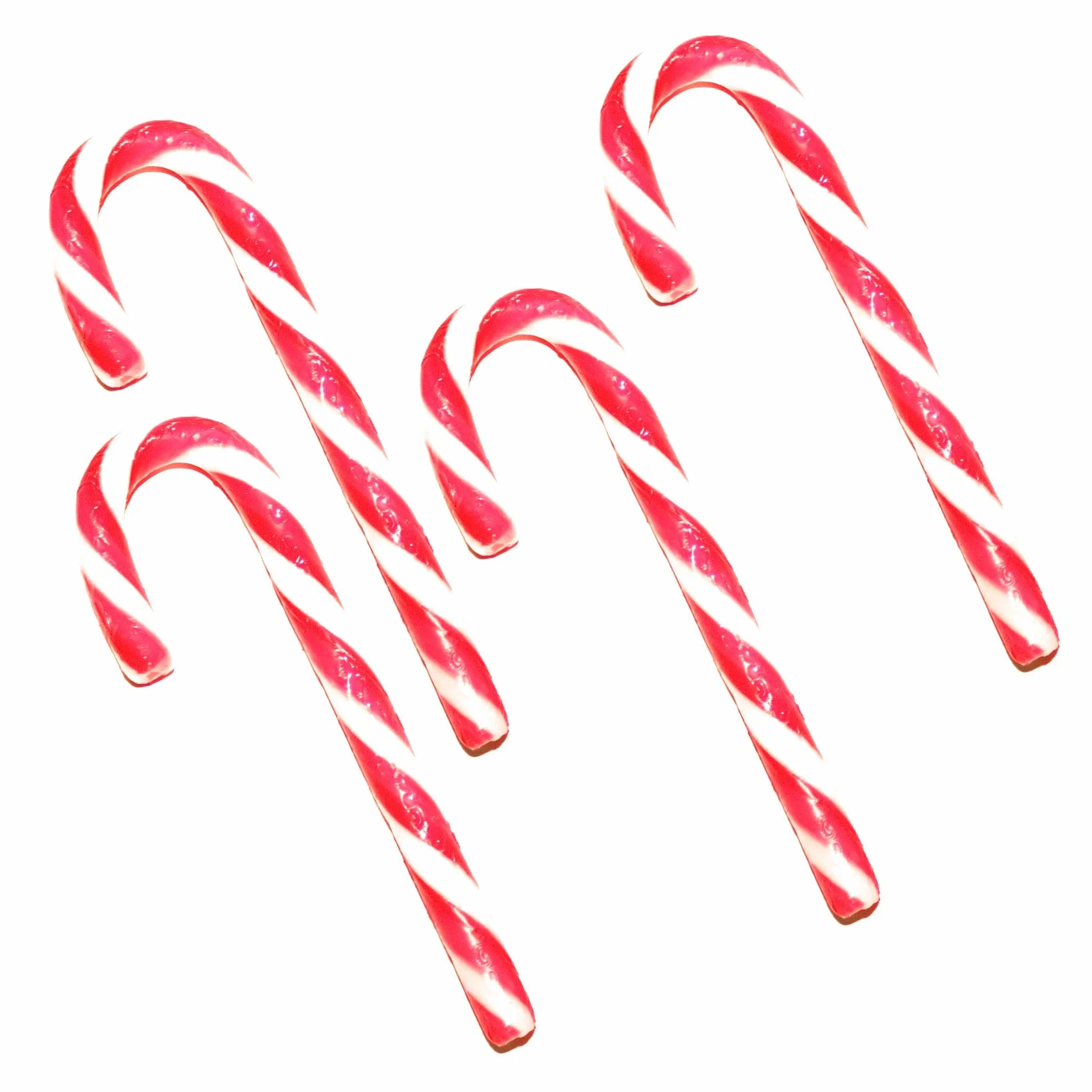 Becky´s 4 x 12 lasek cukrowych – Candy Canes – smak truskawkowy, czerwono-biały – 48 sztuk, po 12 g