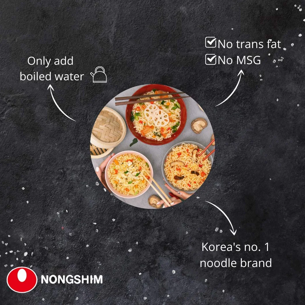 Nong Shim Soon Veggie Makaron Ekstraktny 112 g 20 sztuk