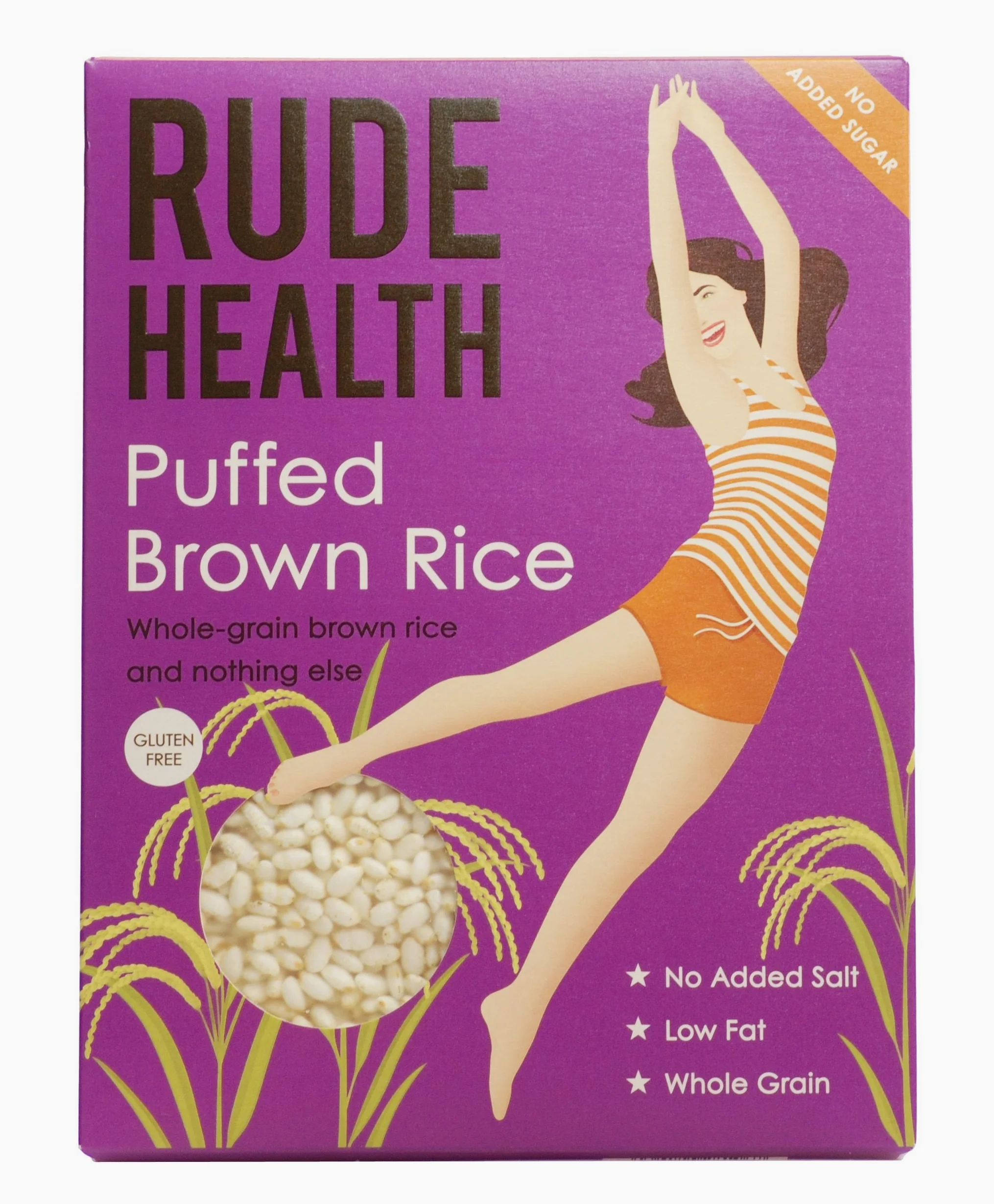 Rude Health Puffed brązowy ryż 225 g x 5 (opakowanie 5 szt.)