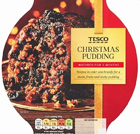 Pudding bożonarodzeniowy Birsppy Tesco 800 g