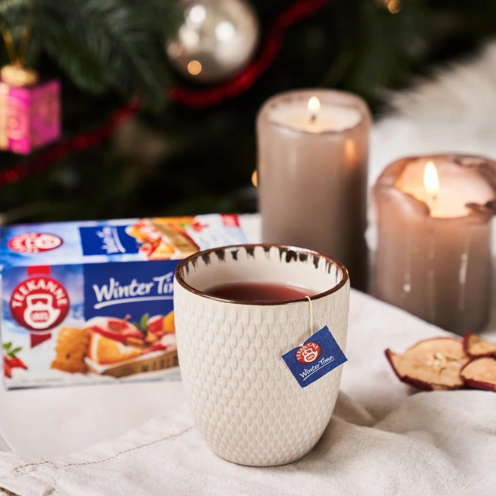 Teekanne Winter Tea Collection "Fairy Tale" – 180 g | zestaw 4 x 20 torebek (prezent Dekond)