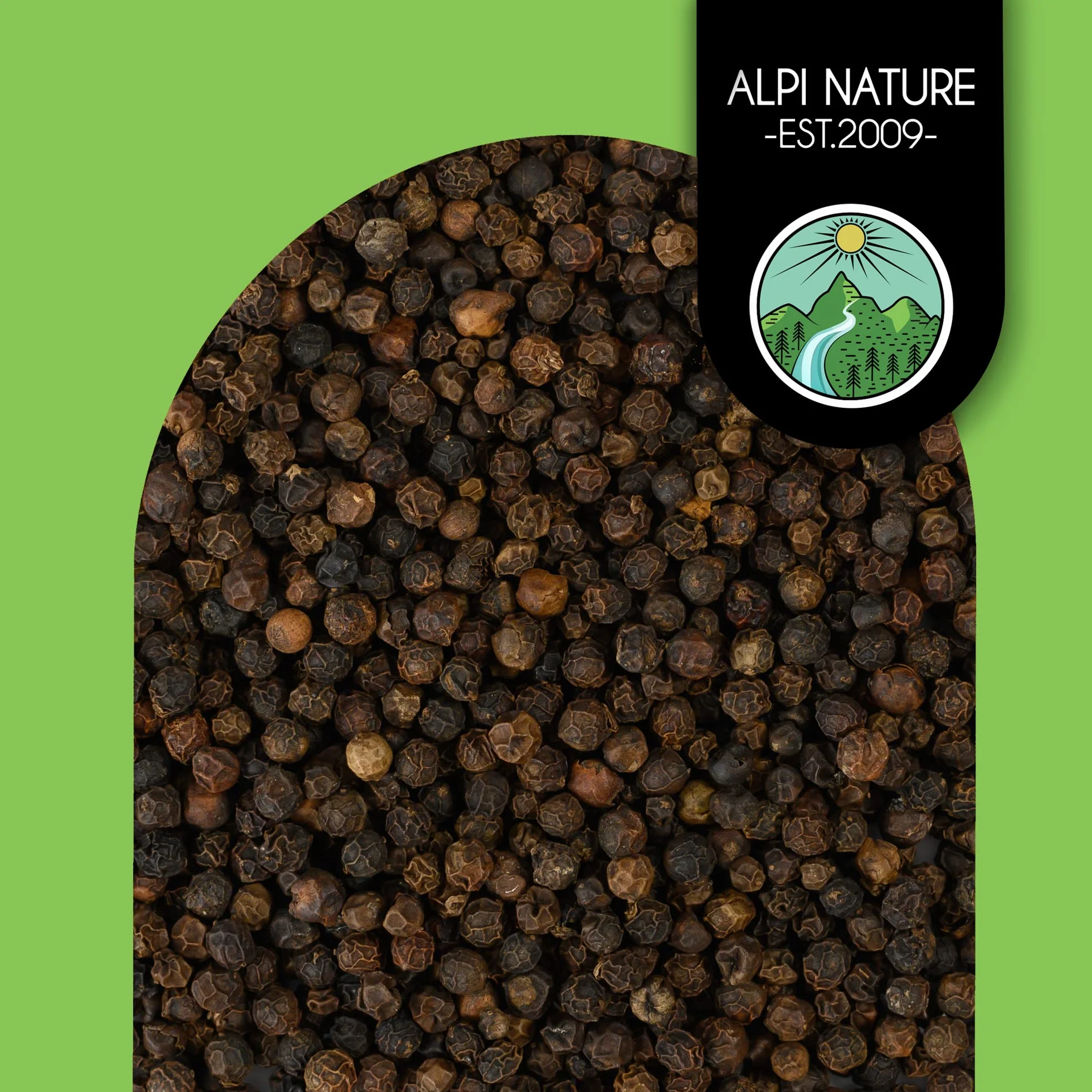 Alpi Nature Czarny Pieprz Całe Ziarna 1kg