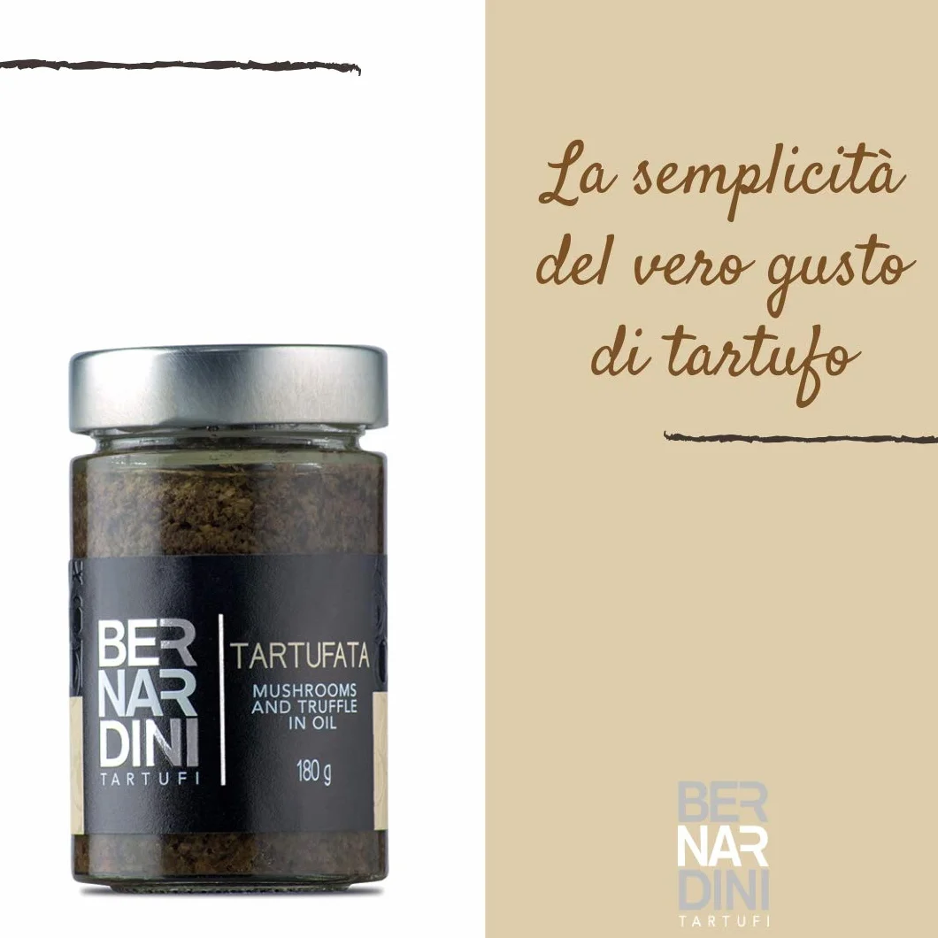 Bernardini Tartufi Sos truflowy z truflą letnią i pieczarkami 180g