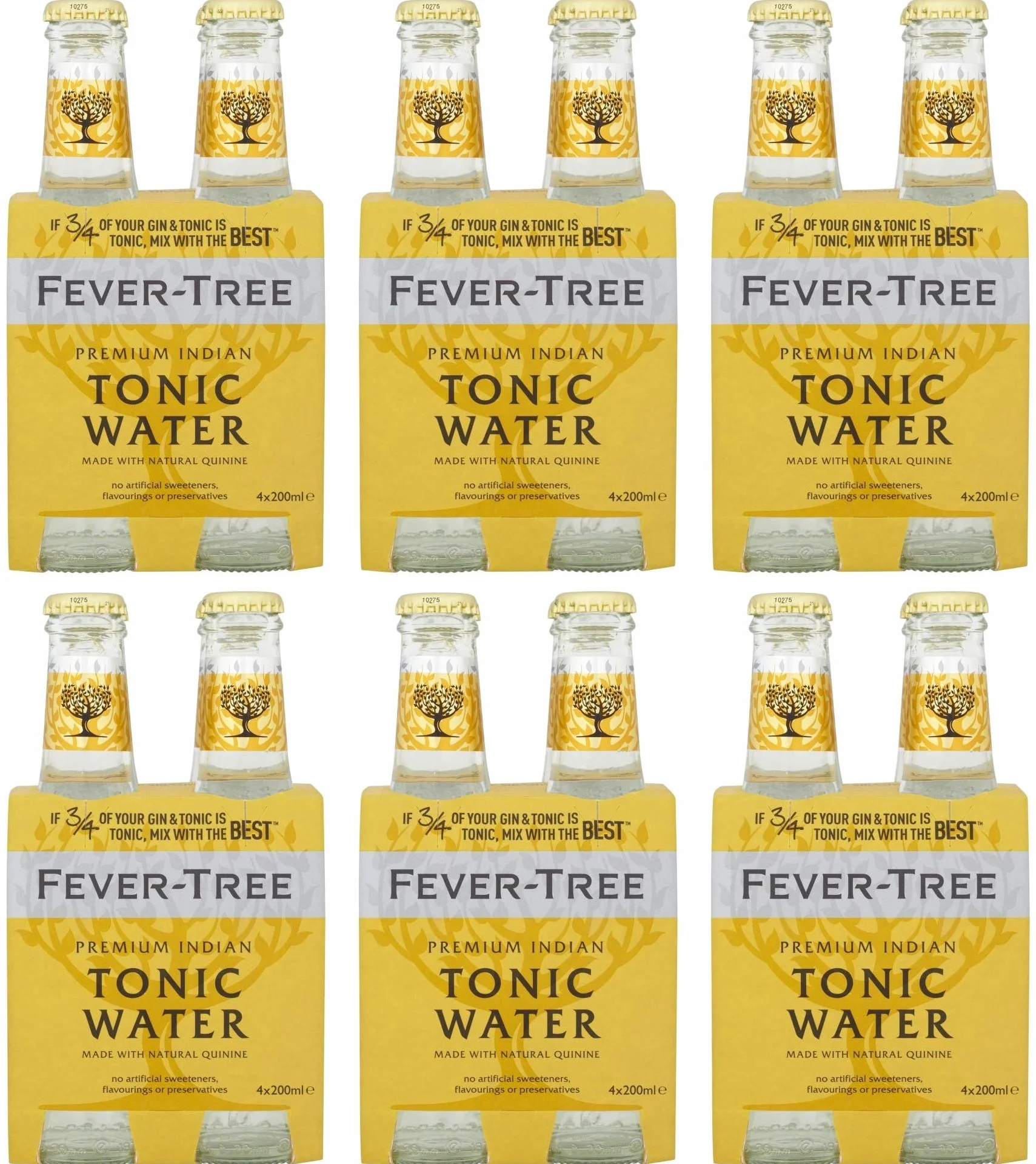 Fieberbaum Indian Tonic Water zestaw ekonomiczny 200 ml (24 x 0,2 l)