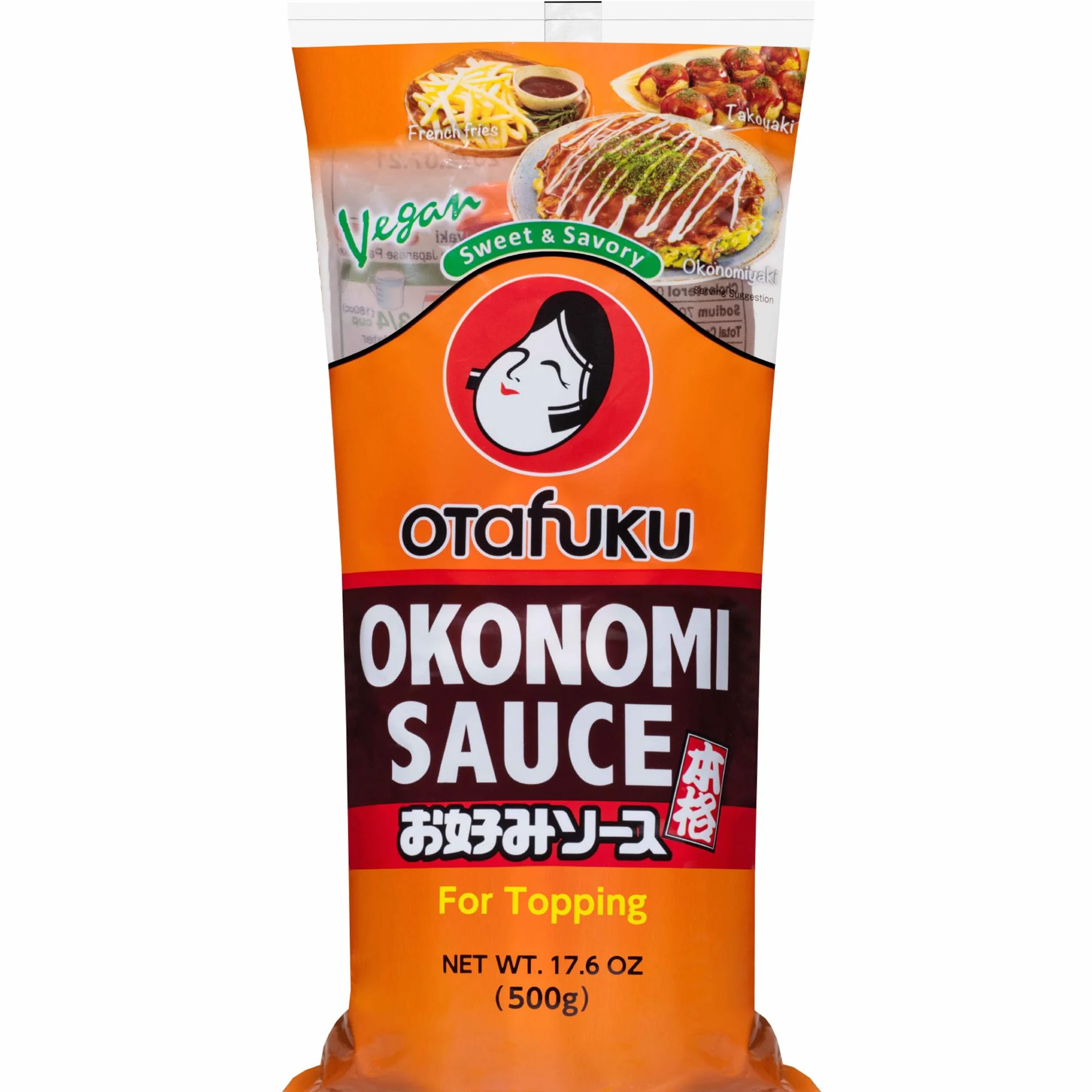 Otafuku Okonomi Sos – owocowo-ostry, japoński sos przypraw do dipów, przyprawiania i doprawiania – 1 x 420 ml