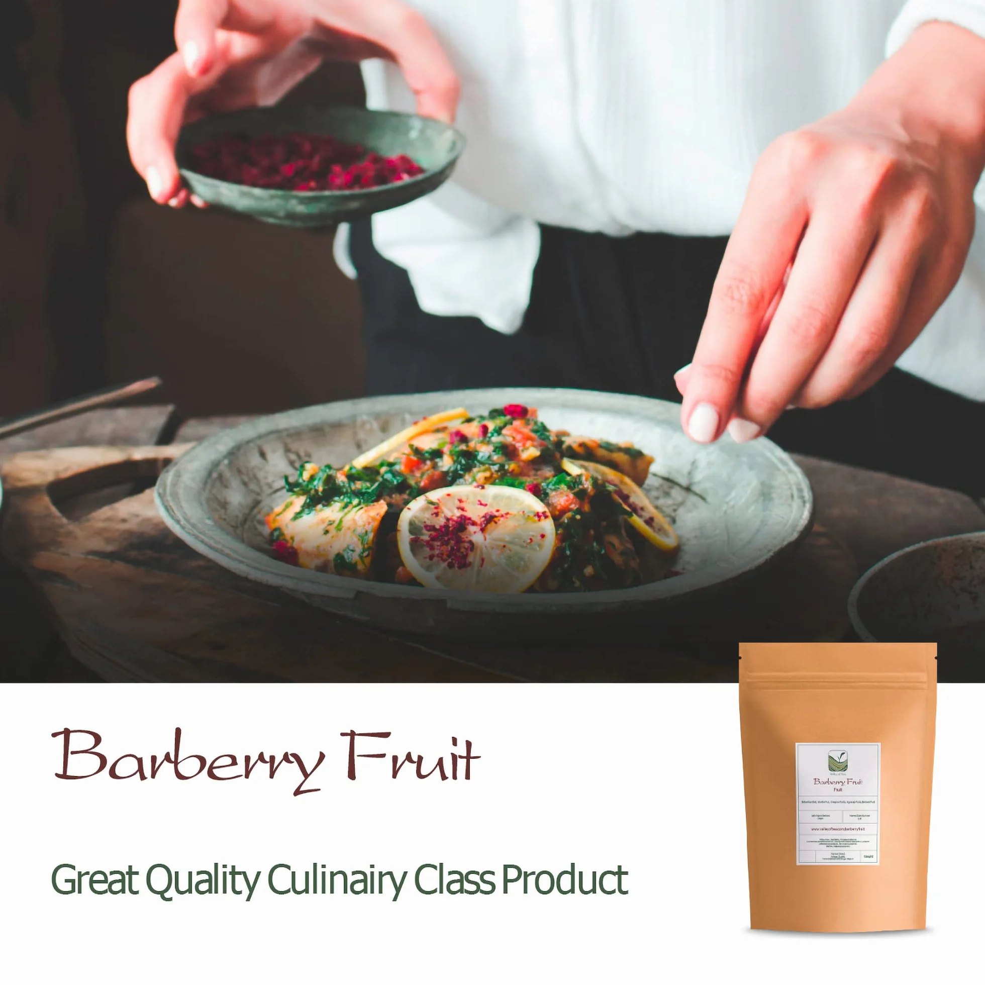 Barberry Dried Fruit Berries - Barberries - Bilberries 200g