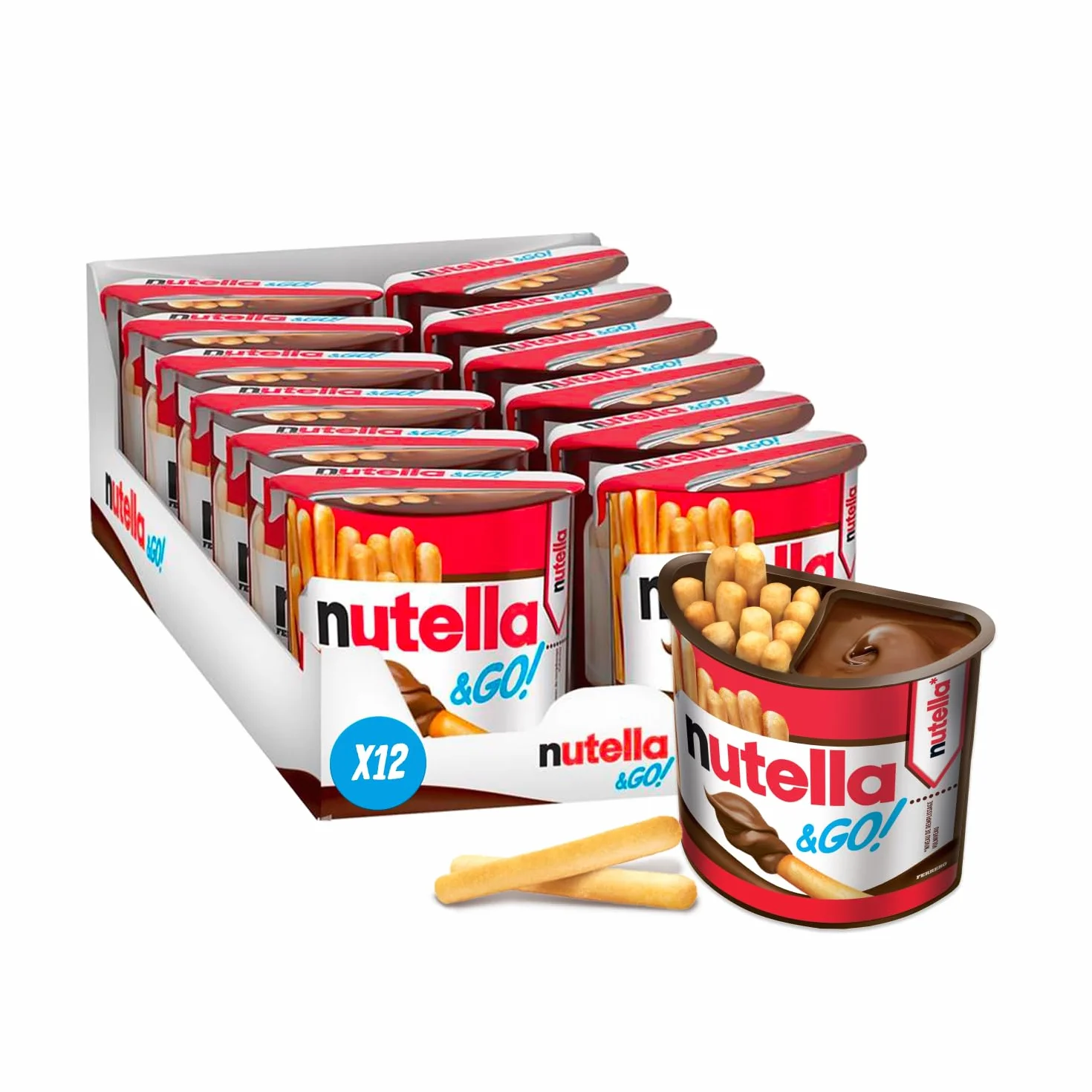 Nutella Nut & Go 12 sztuk