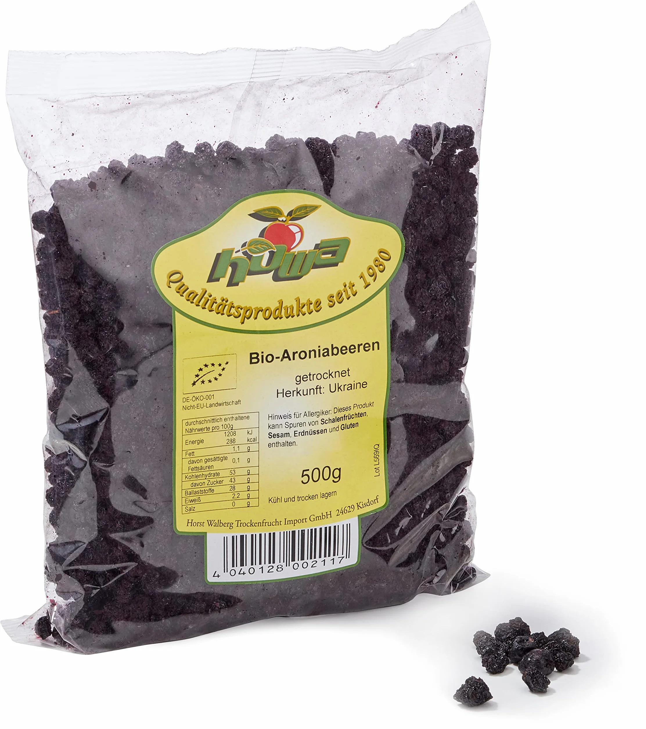 HOWA Bio-Aronia, 500 g