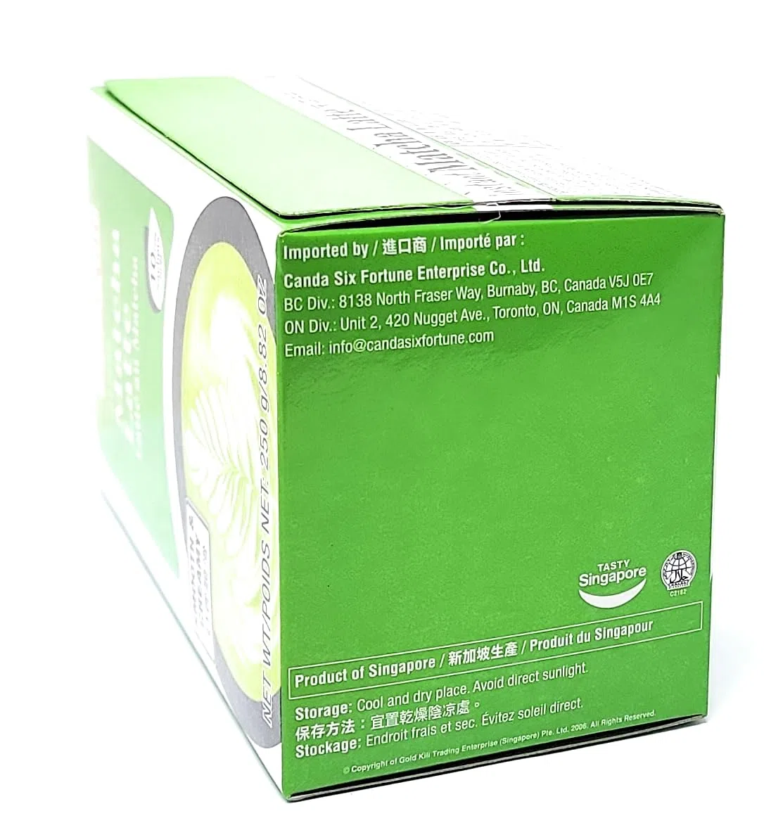 Gold Kili Instant Matcha Latte (2 sztuki)