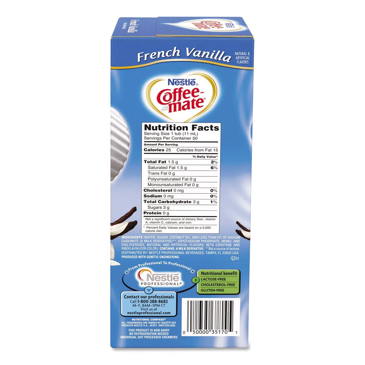 NES35170BX - Coffee-mate French Vanilla Creamer by NESTLE